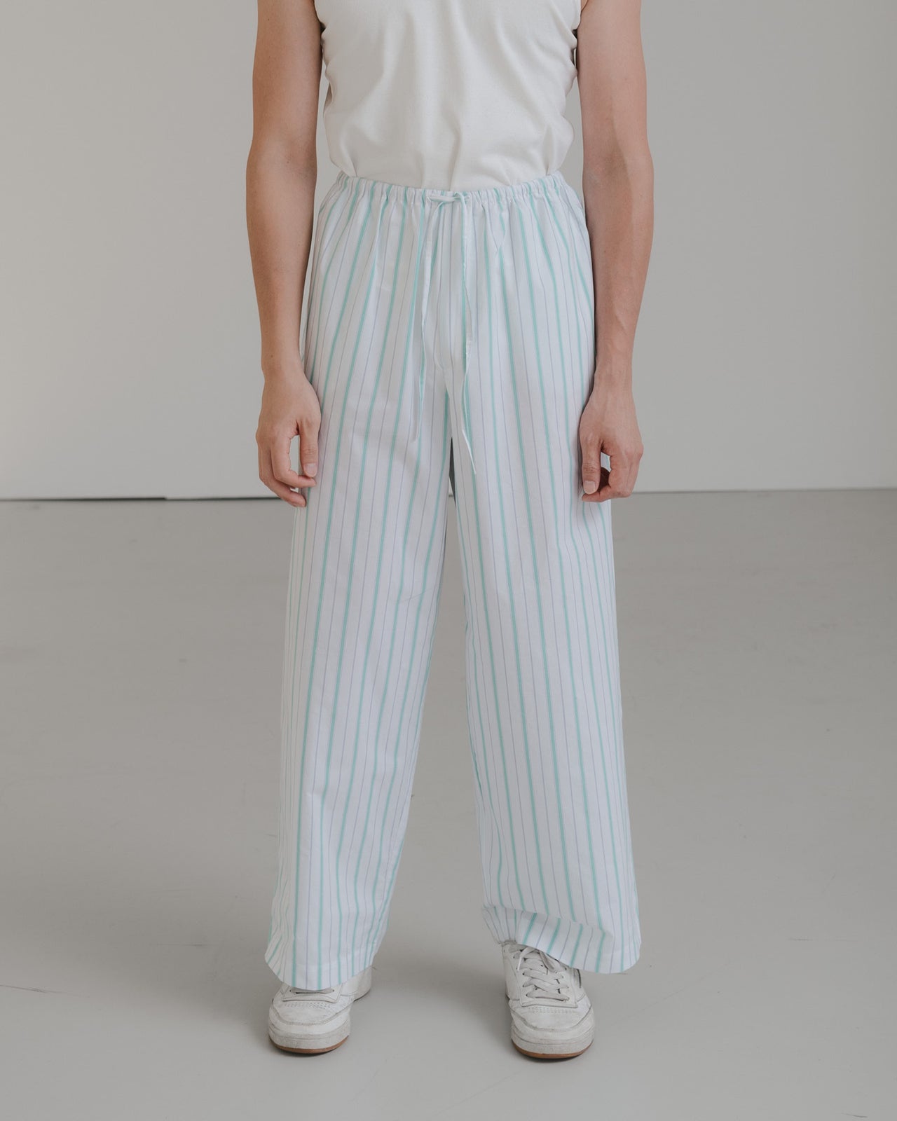 Kolla Pants - Organic Cotton Poplin - Stripe