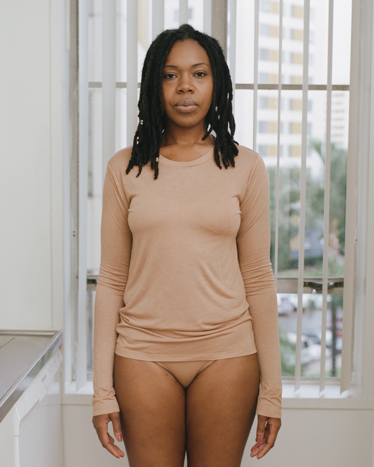 Longsleeve Tee - Bamboo Jersey - Aural