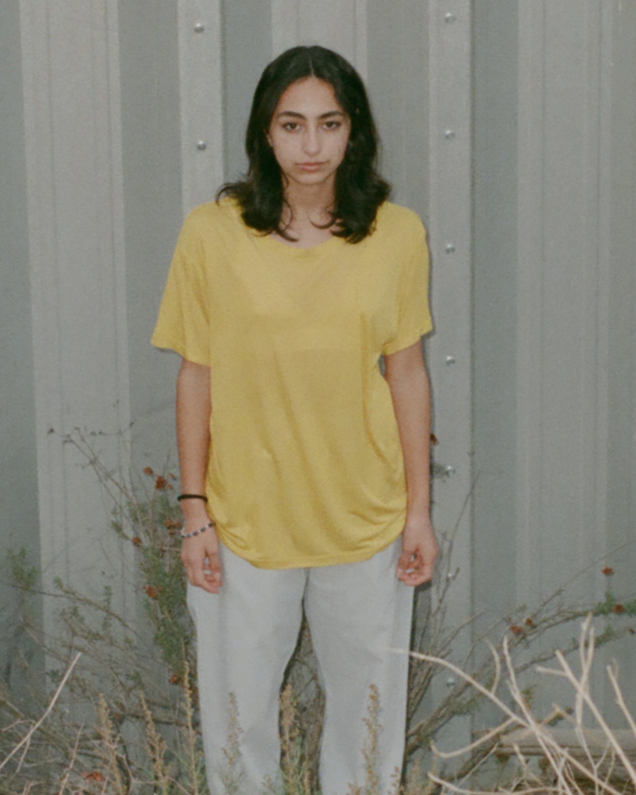 Loose Tee - Bamboo Jersey - Cafa Yellow - AU22