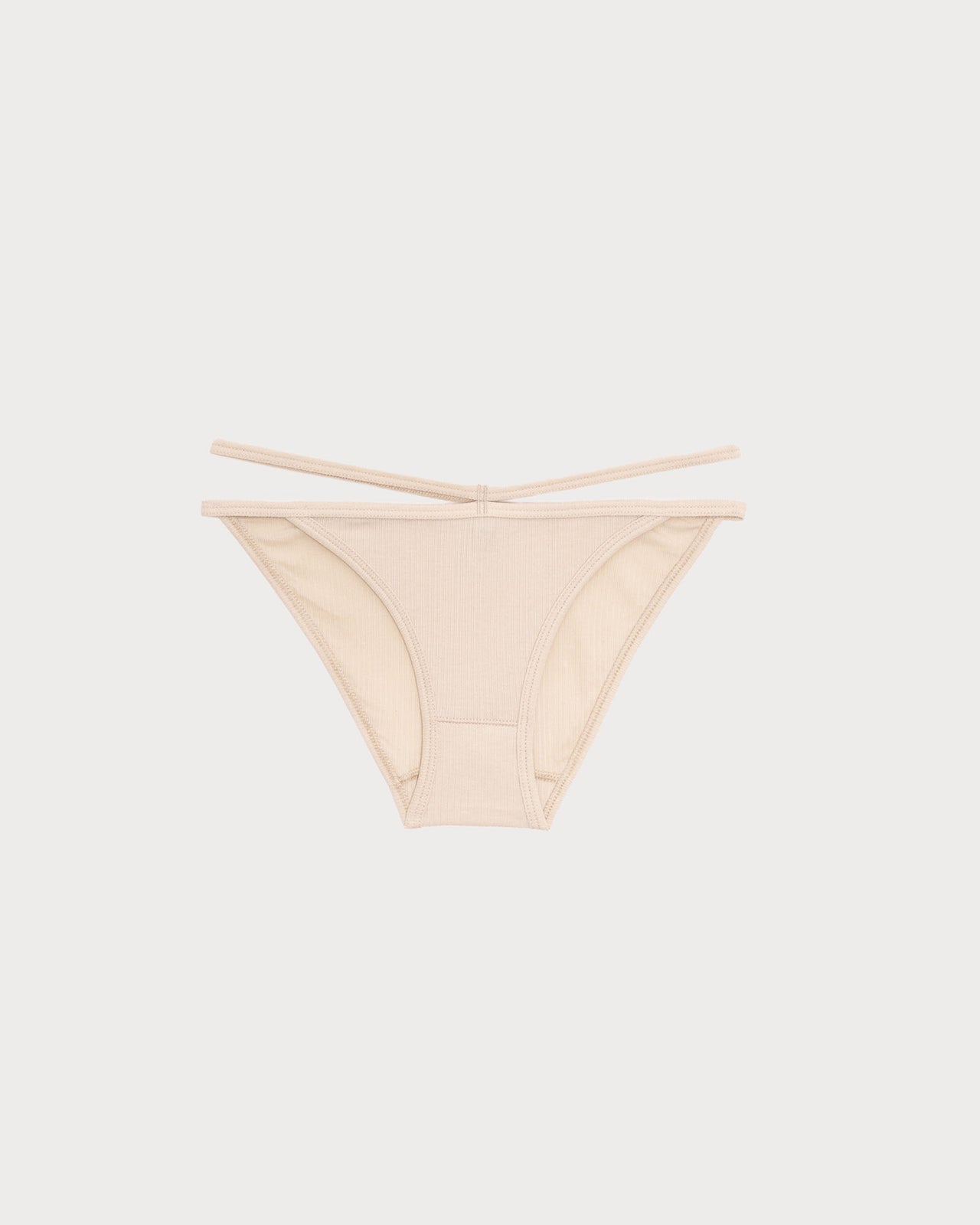 Nida Pants - Cotton Rib - Off White