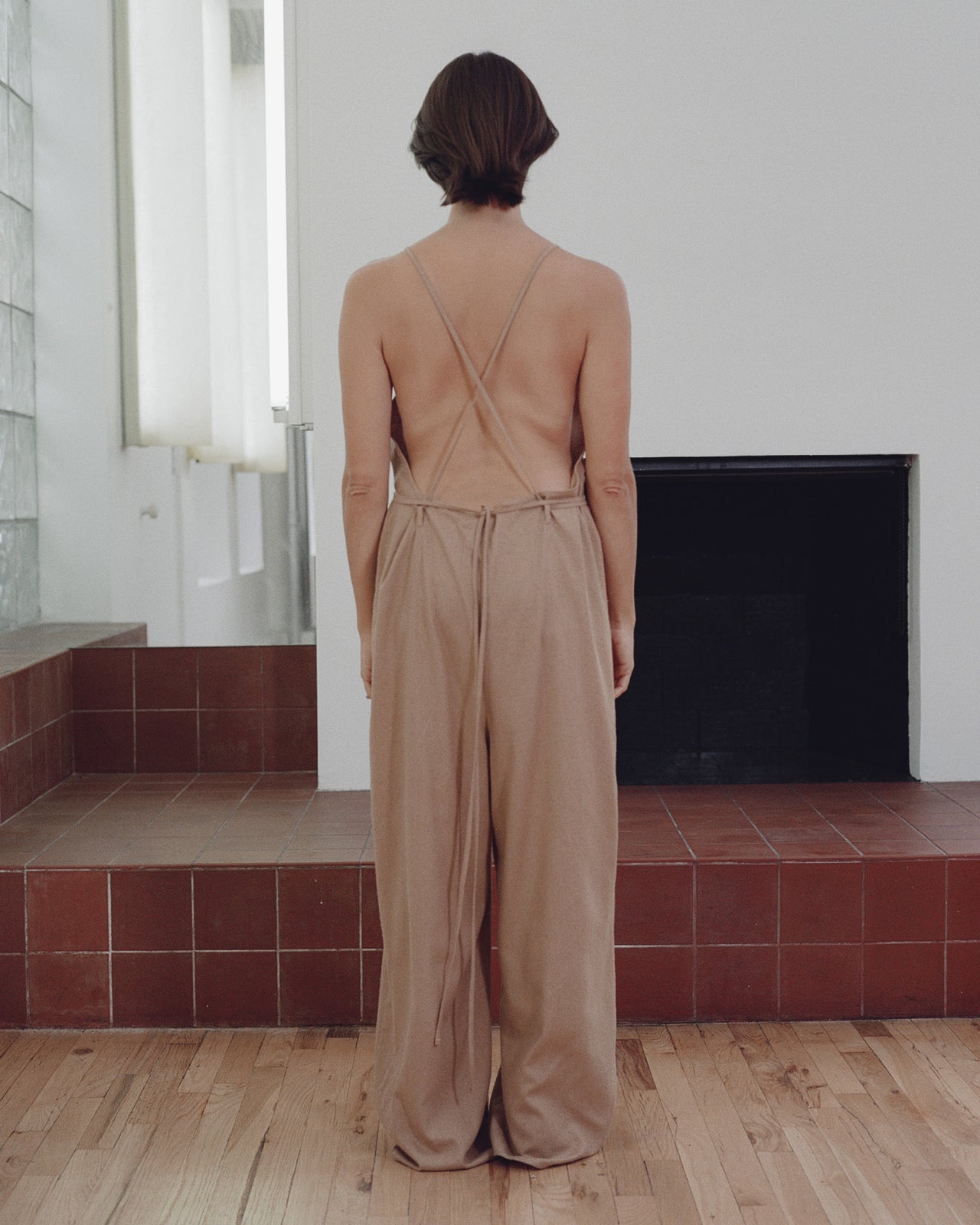Otay Jumpsuit - Wild Silk - Bath Brown