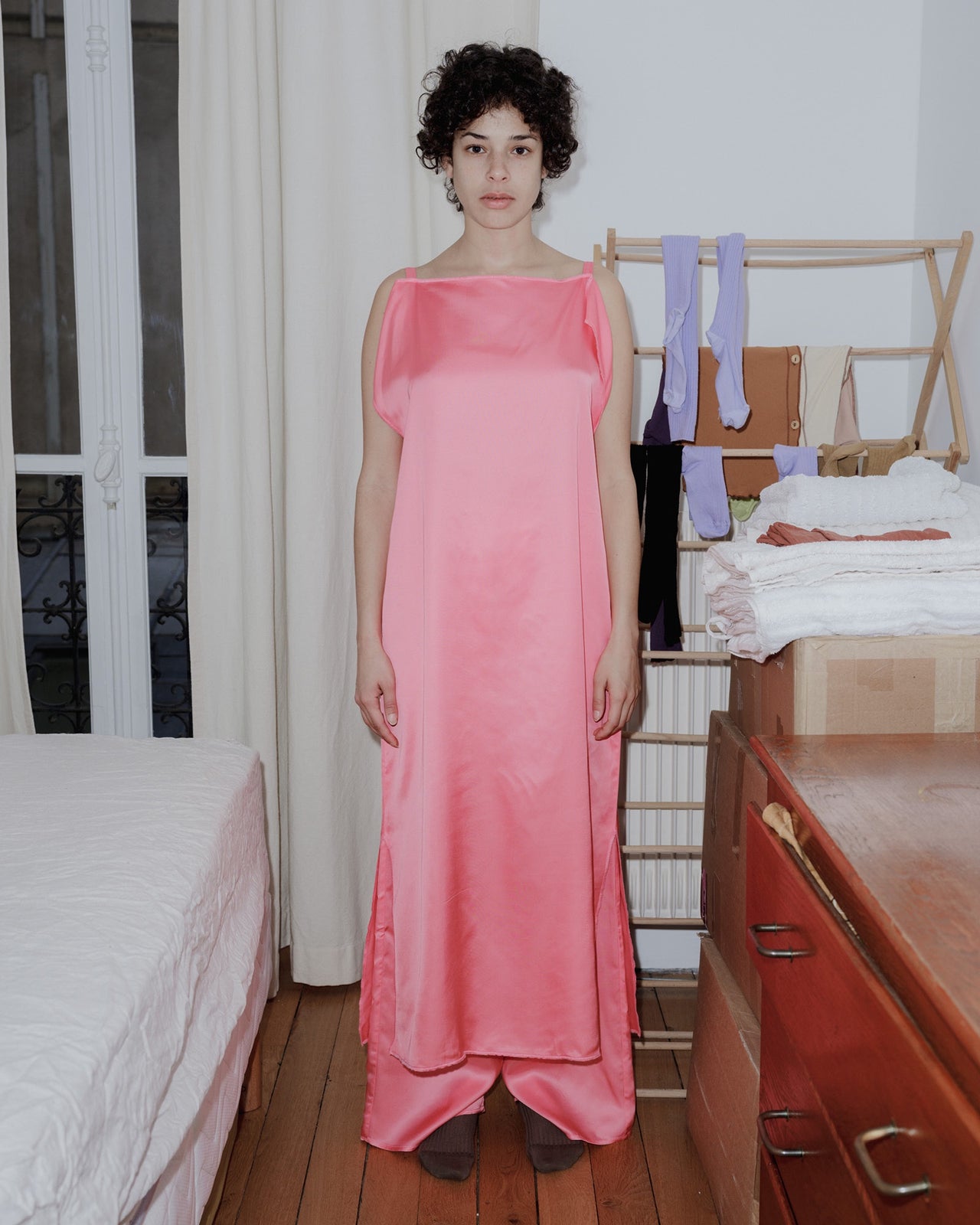 Rey Dress - Ecovero Viscose - Hava Pink - AU23