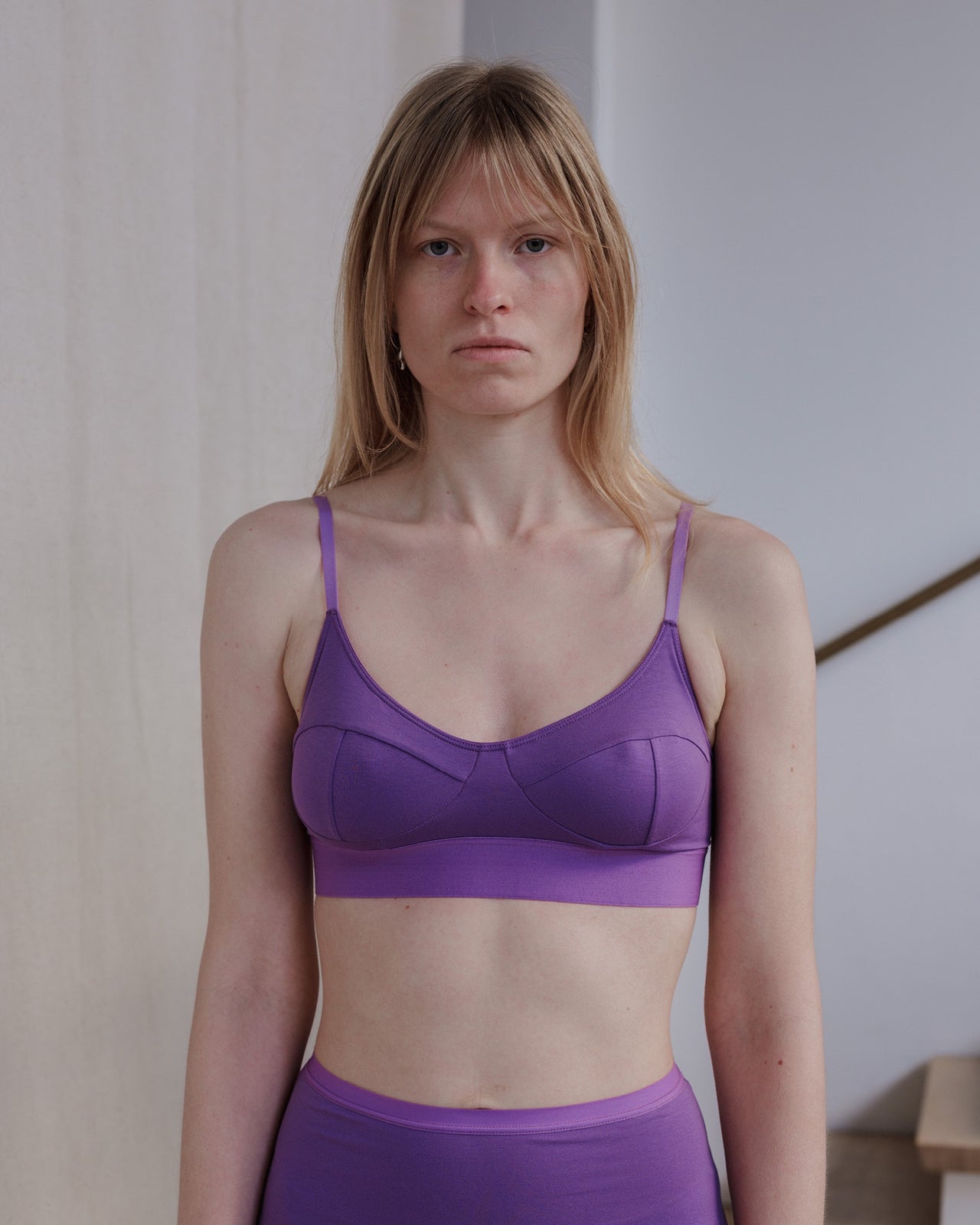 Soft Bra - Bamboo Lyocell - Old Purple - AU23