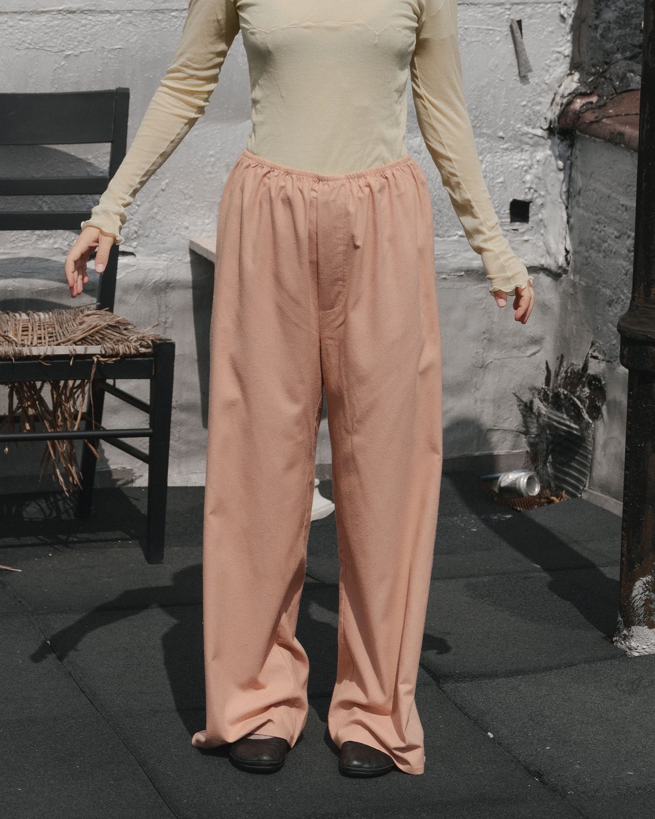Stoa Pants - Wild Silk - Sid Pink