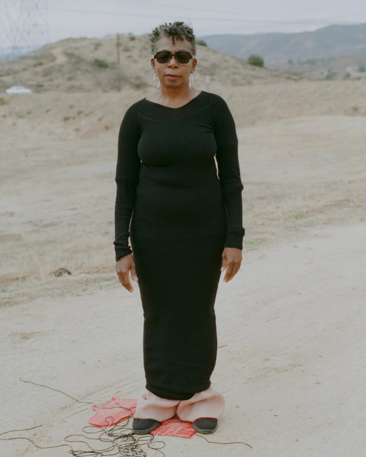 Tights Dress - Organic Cotton - Black - AU22