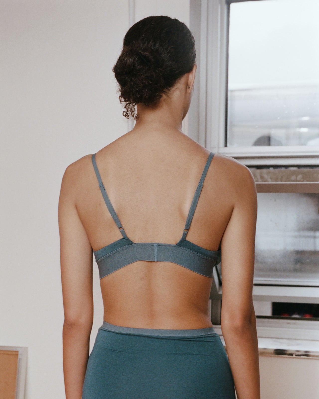 Triangle Bra - Bamboo Jersey - Billow Blue - SU22