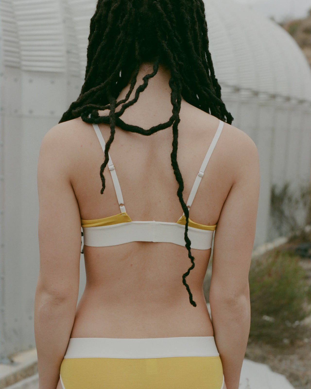 Triangle Bra - Bamboo Jersey - Cafa Yellow - AU22
