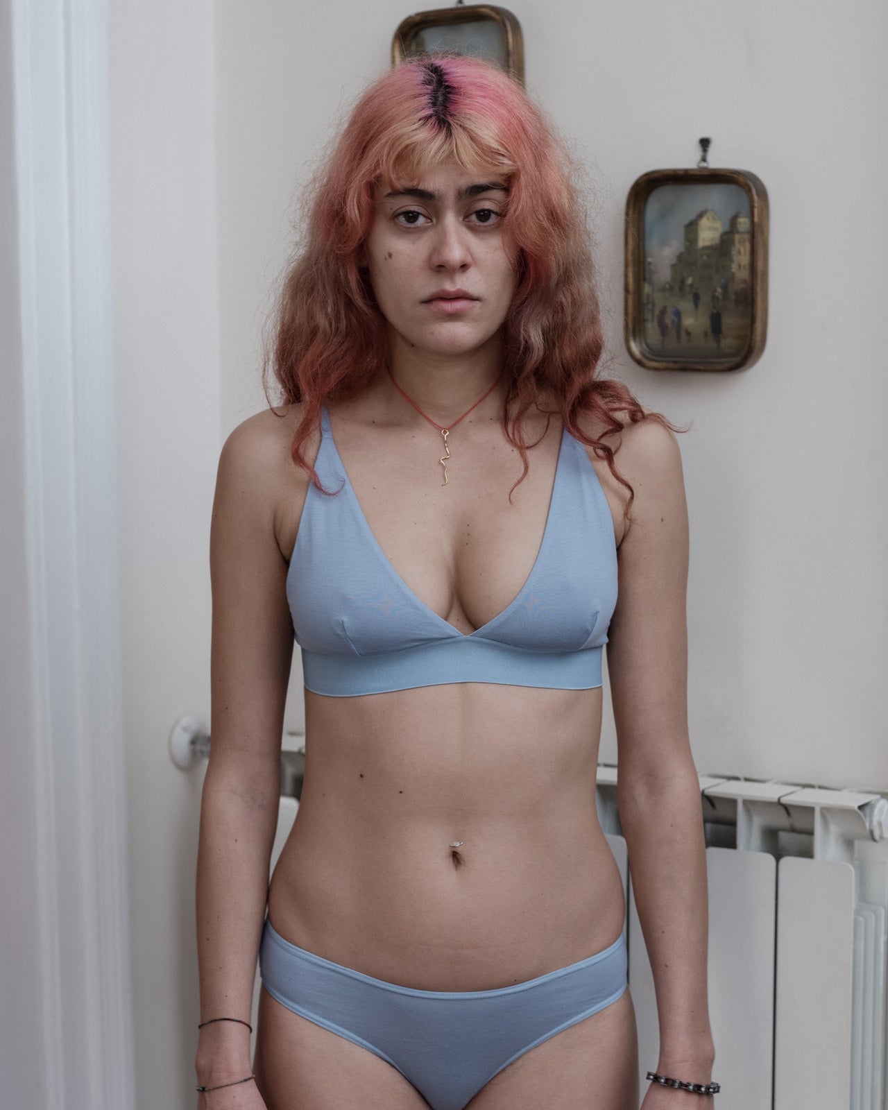 Triangle Bra - Bamboo Lyocell - Mixi Blue - WT23