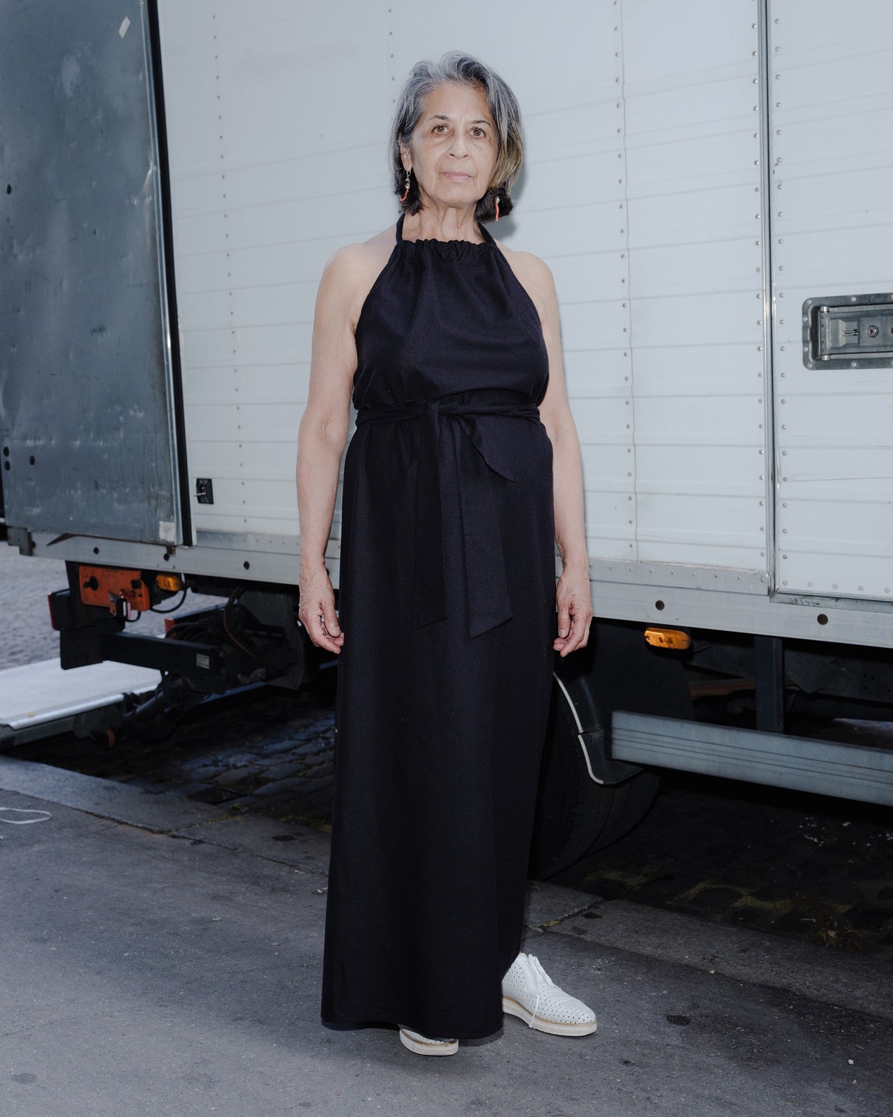 Trope Apron Dress - Wild Silk - Black