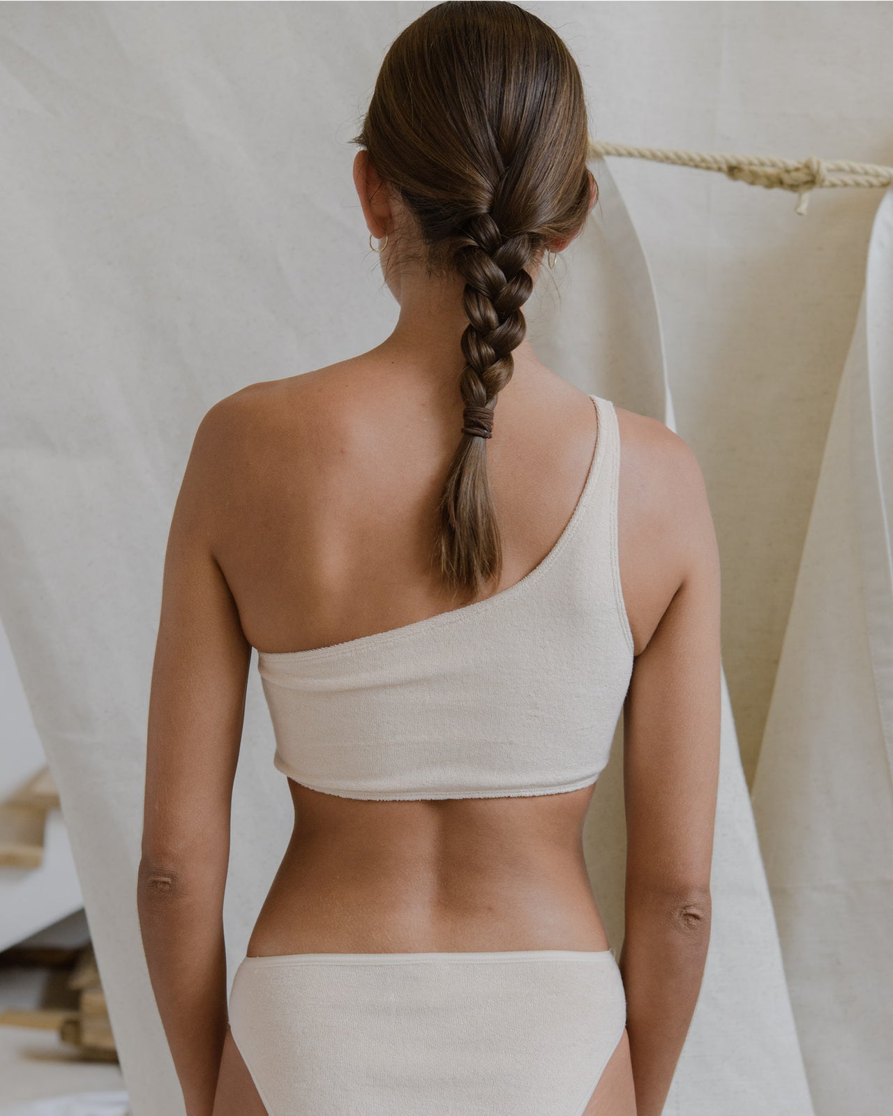 Una Bra - Terry Cotton - Spring 16 Ecru - SP23