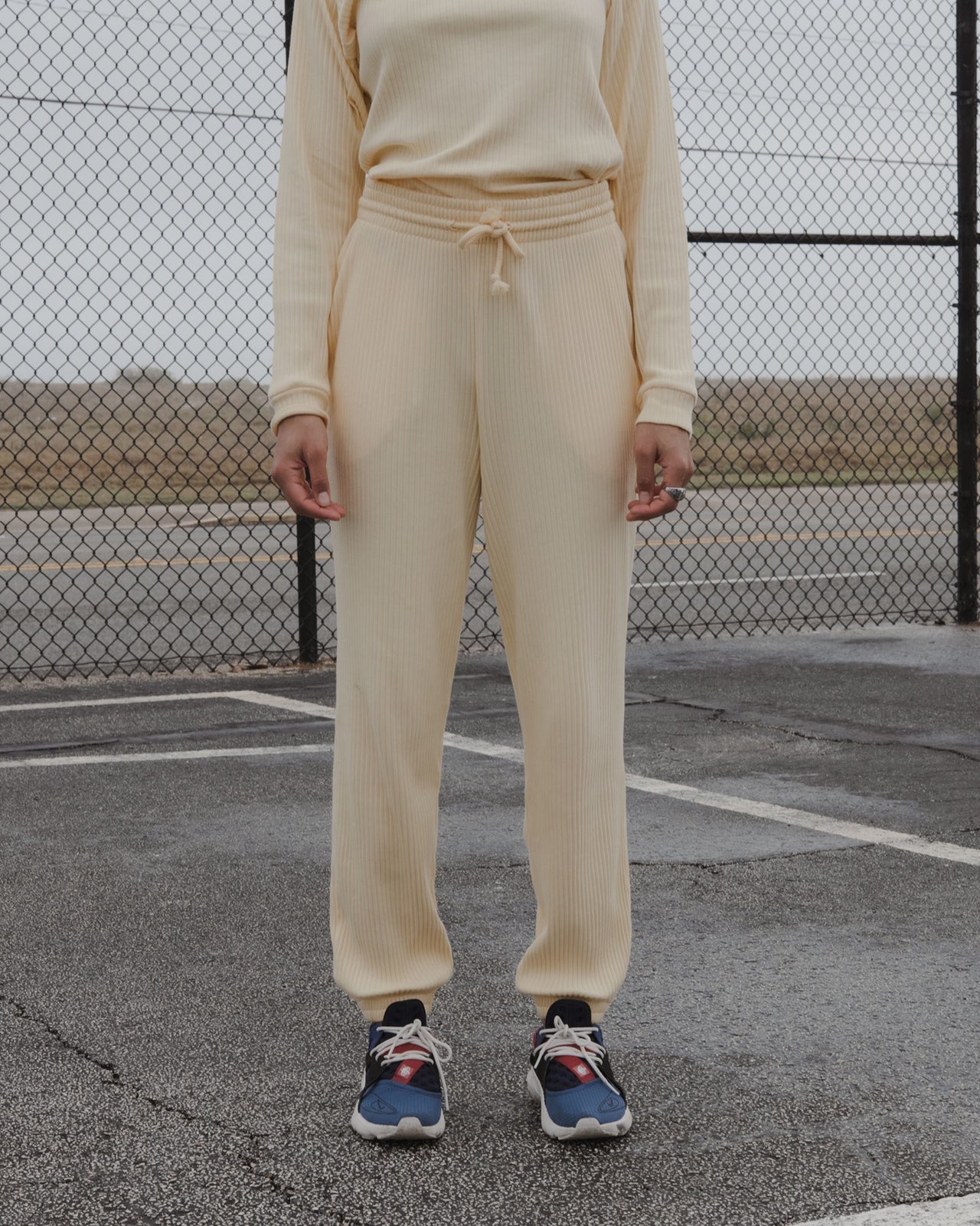 Sweat Pants - Rib Fleece - Sese Yellow - WT21