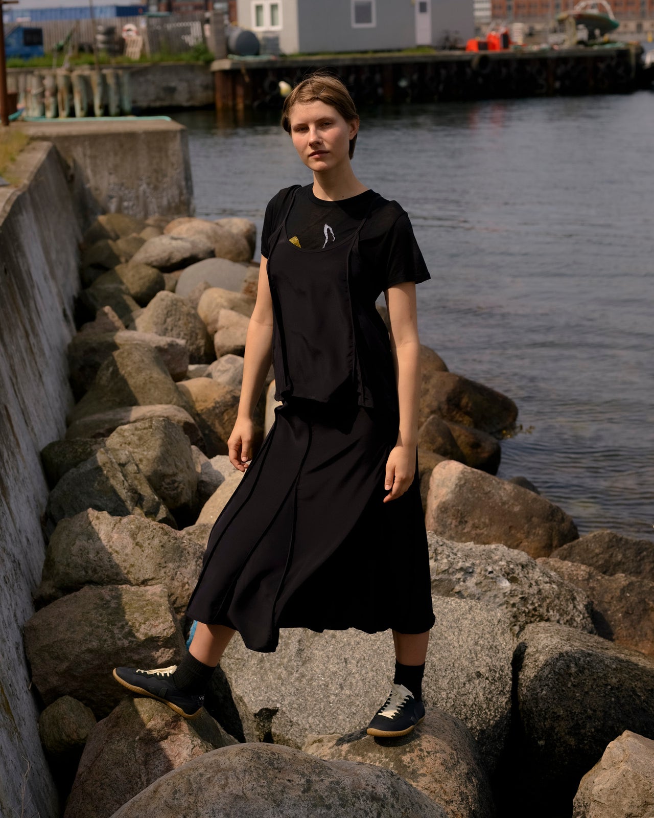 Jitsu Veja x Baserange - Recycled Polyester - Black