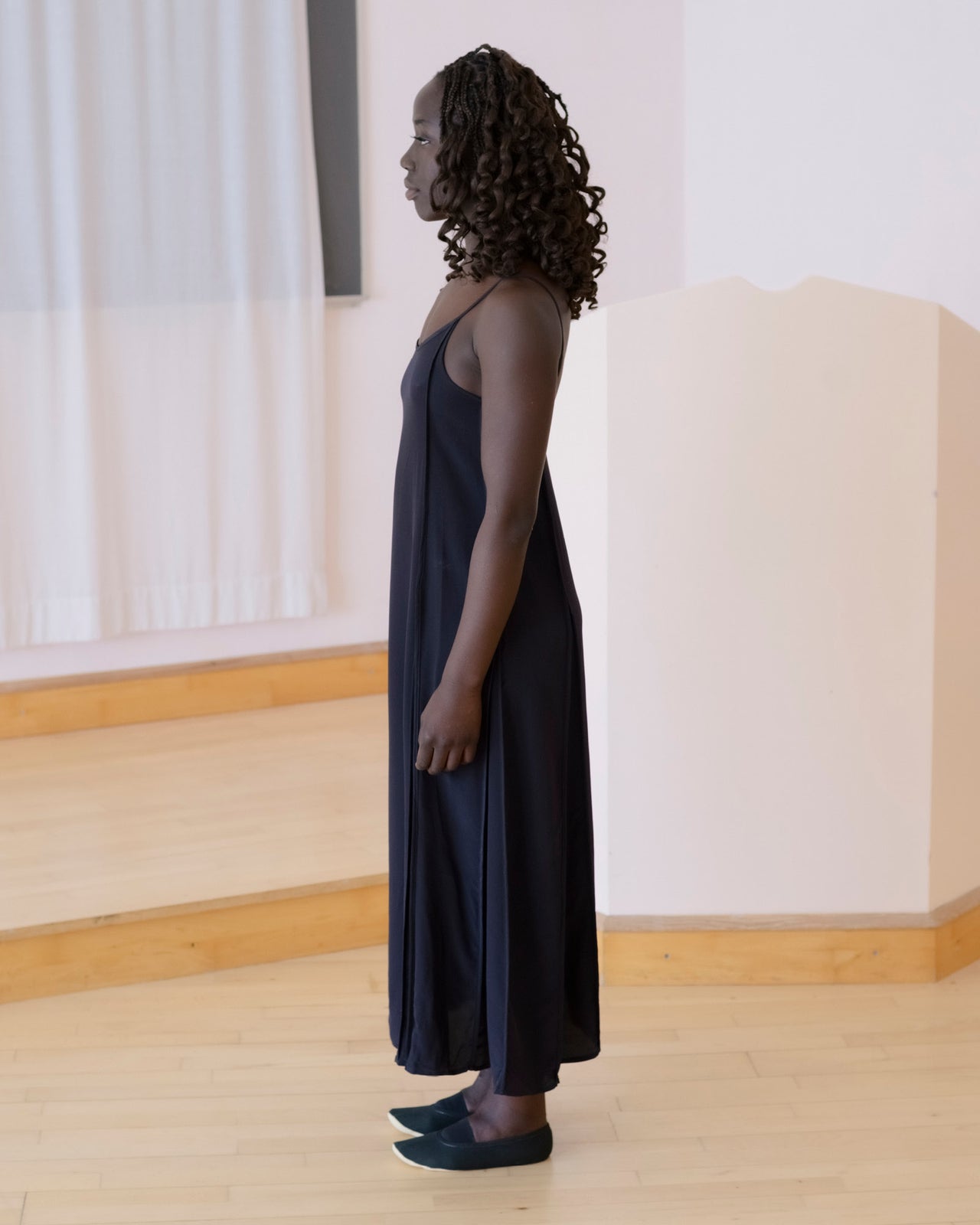 Ade Dress - Silk Crepe - Black