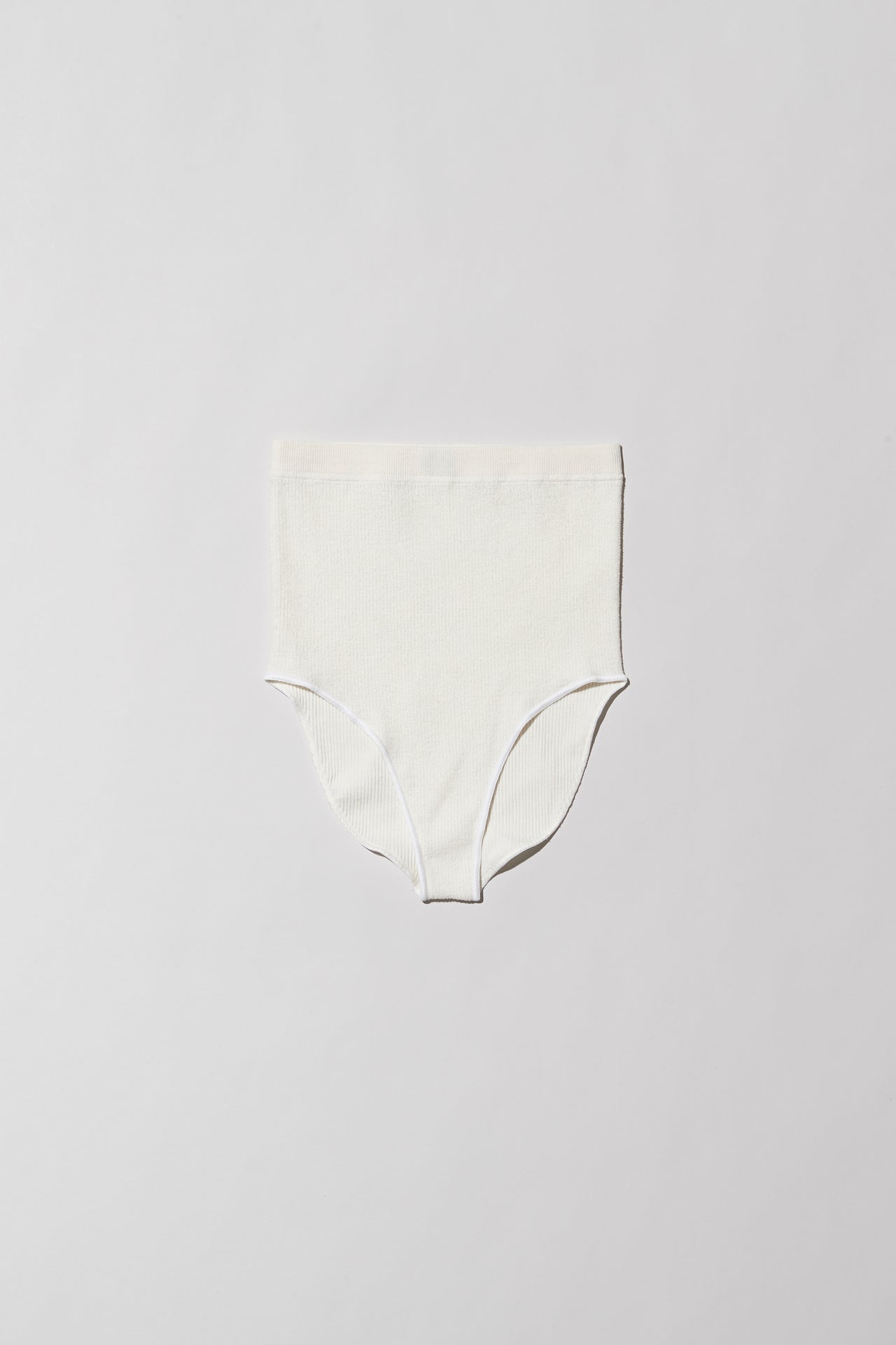 Aid Pants - Buckle Cotton Knit - Off White