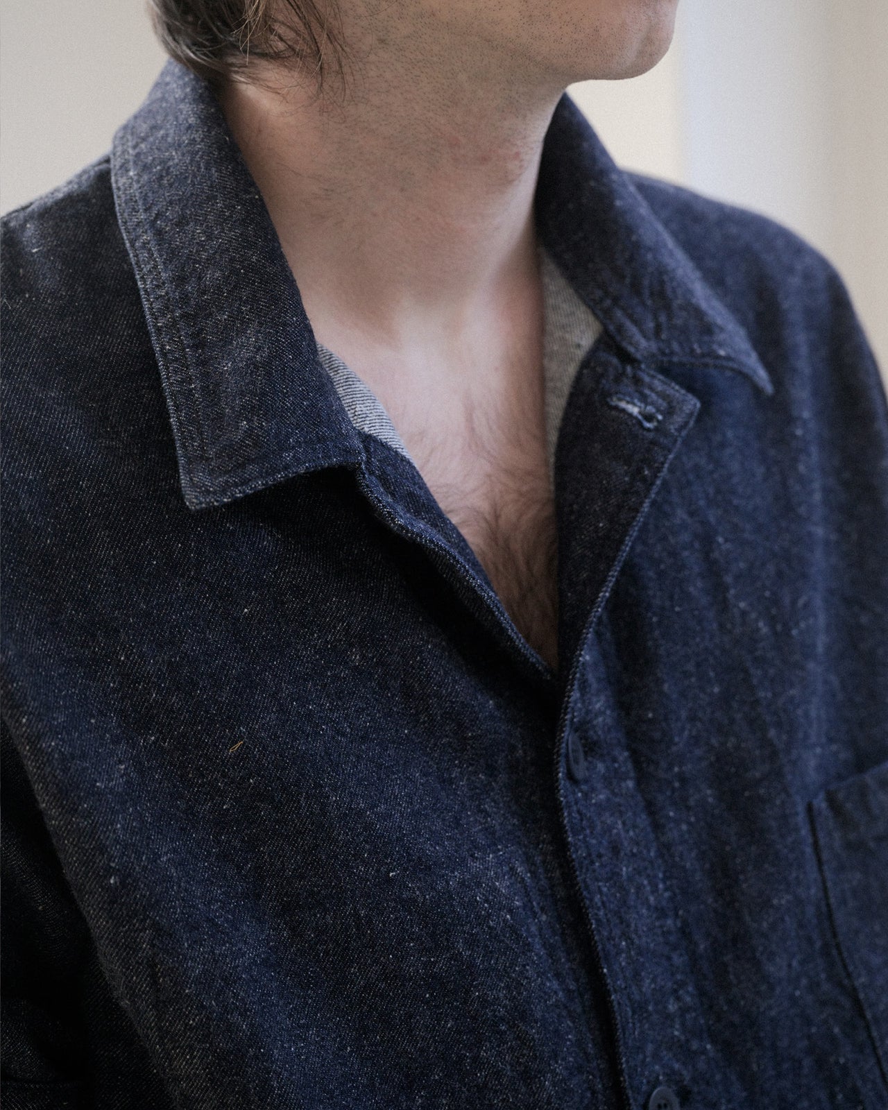 Altru Jacket - Cotton Denim - Blue Denim