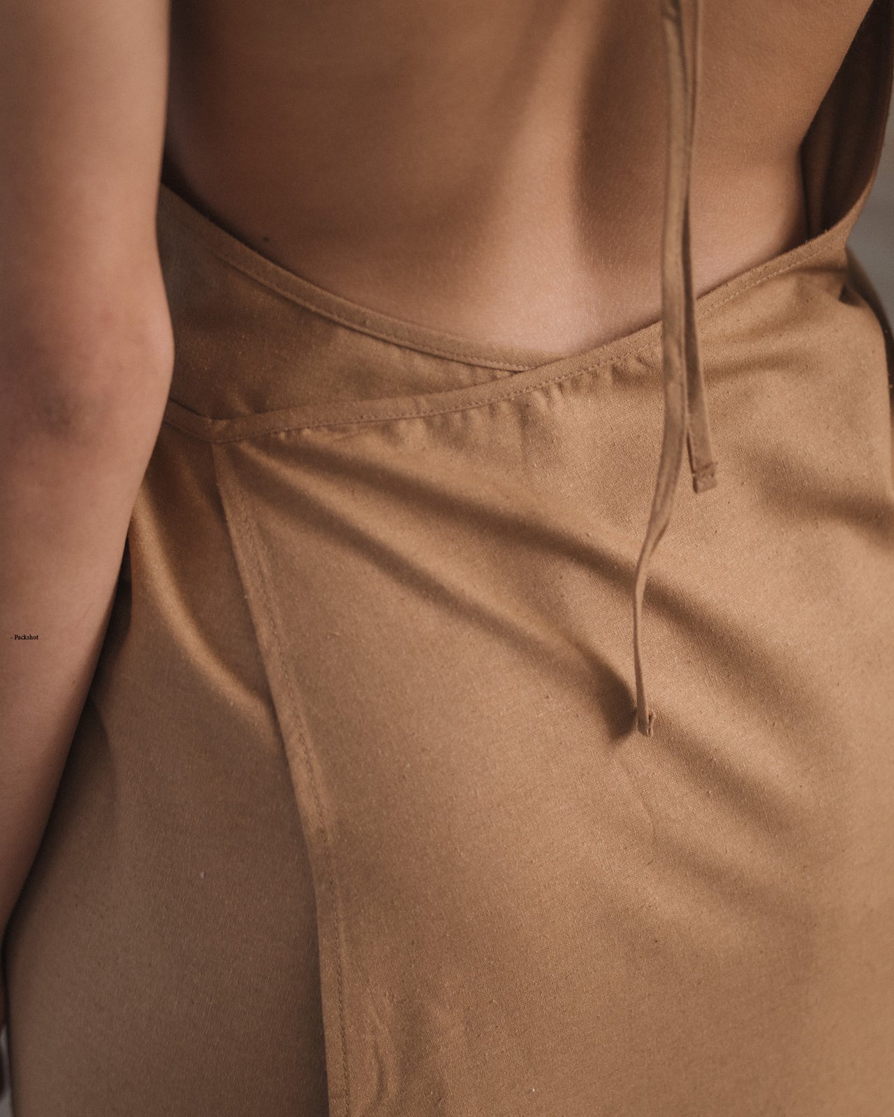 Apron Dress - Wild Silk - Bath Brown