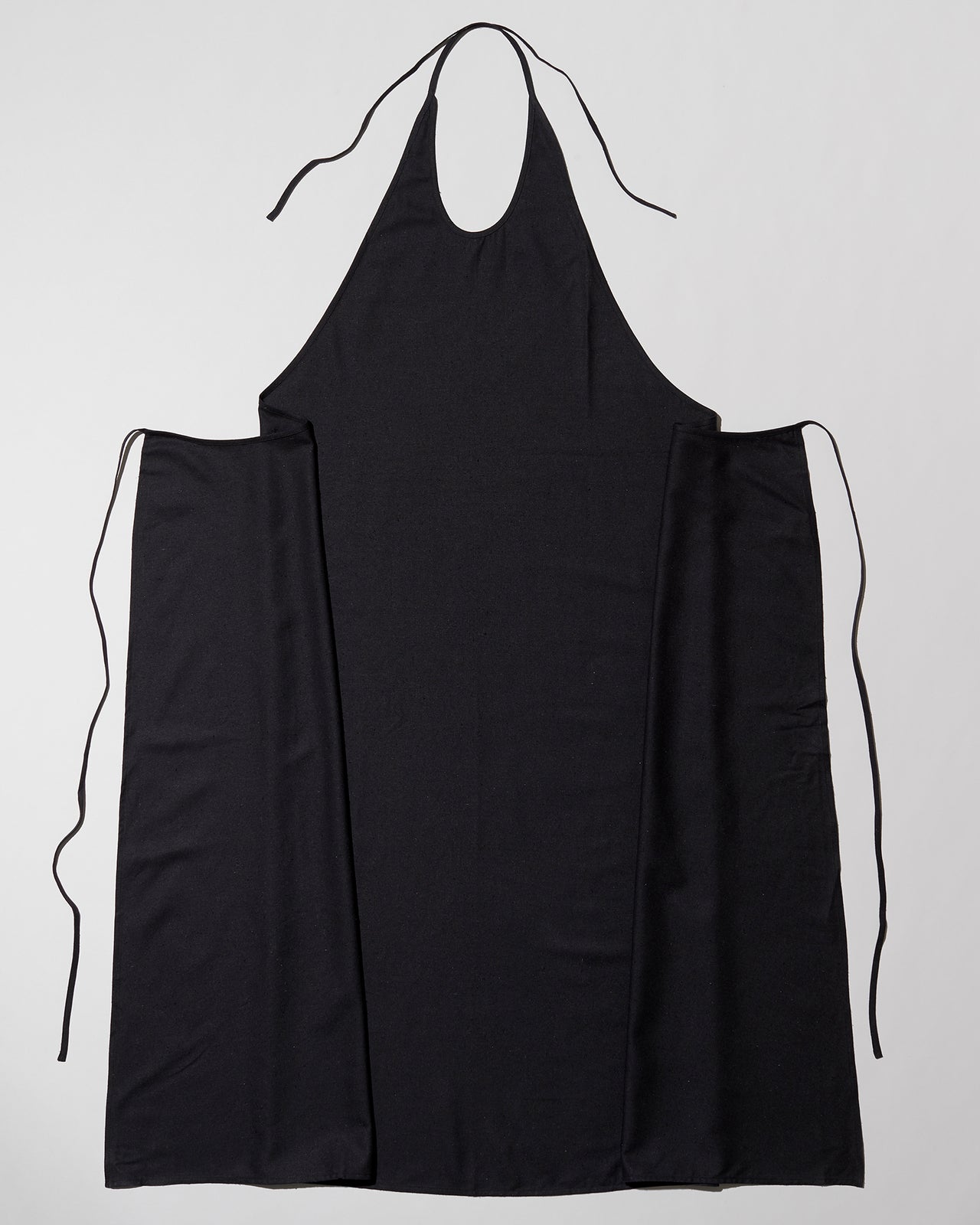 Apron Dress - Wild Silk - Black
