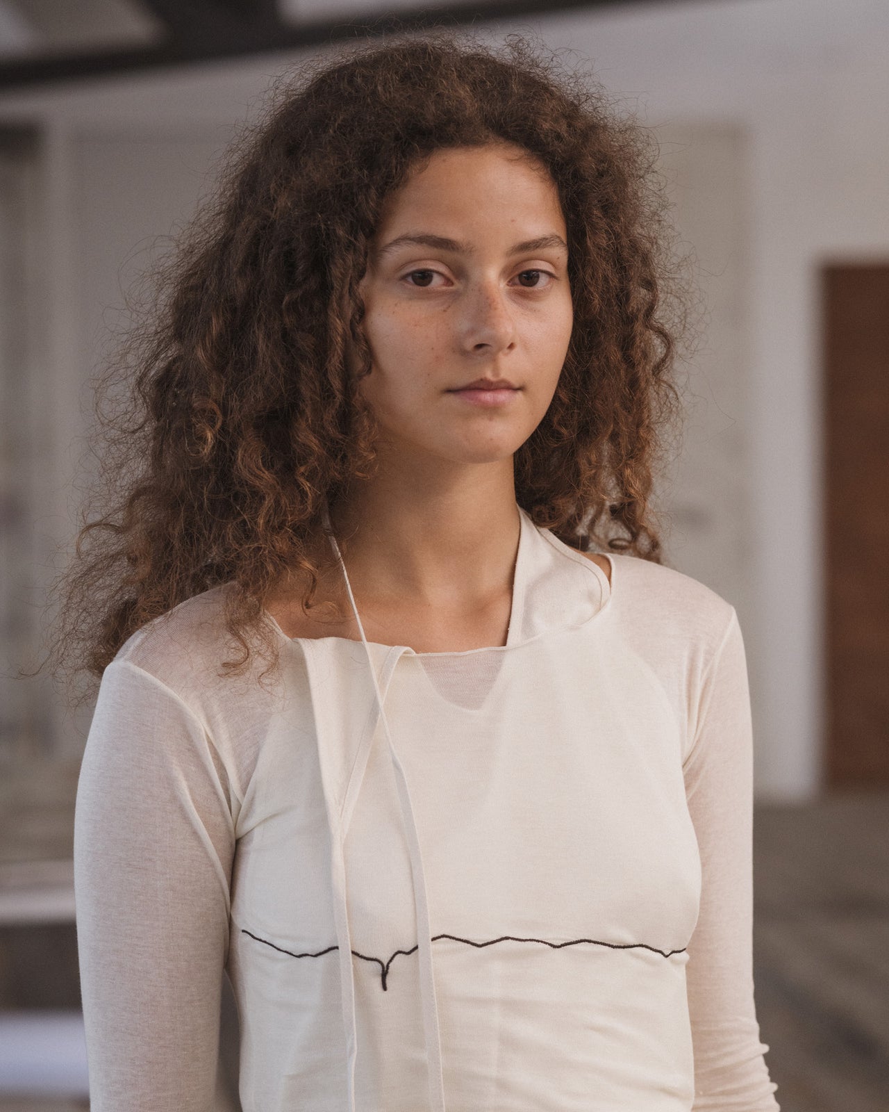 Apron Dress - Wild Silk - Off White