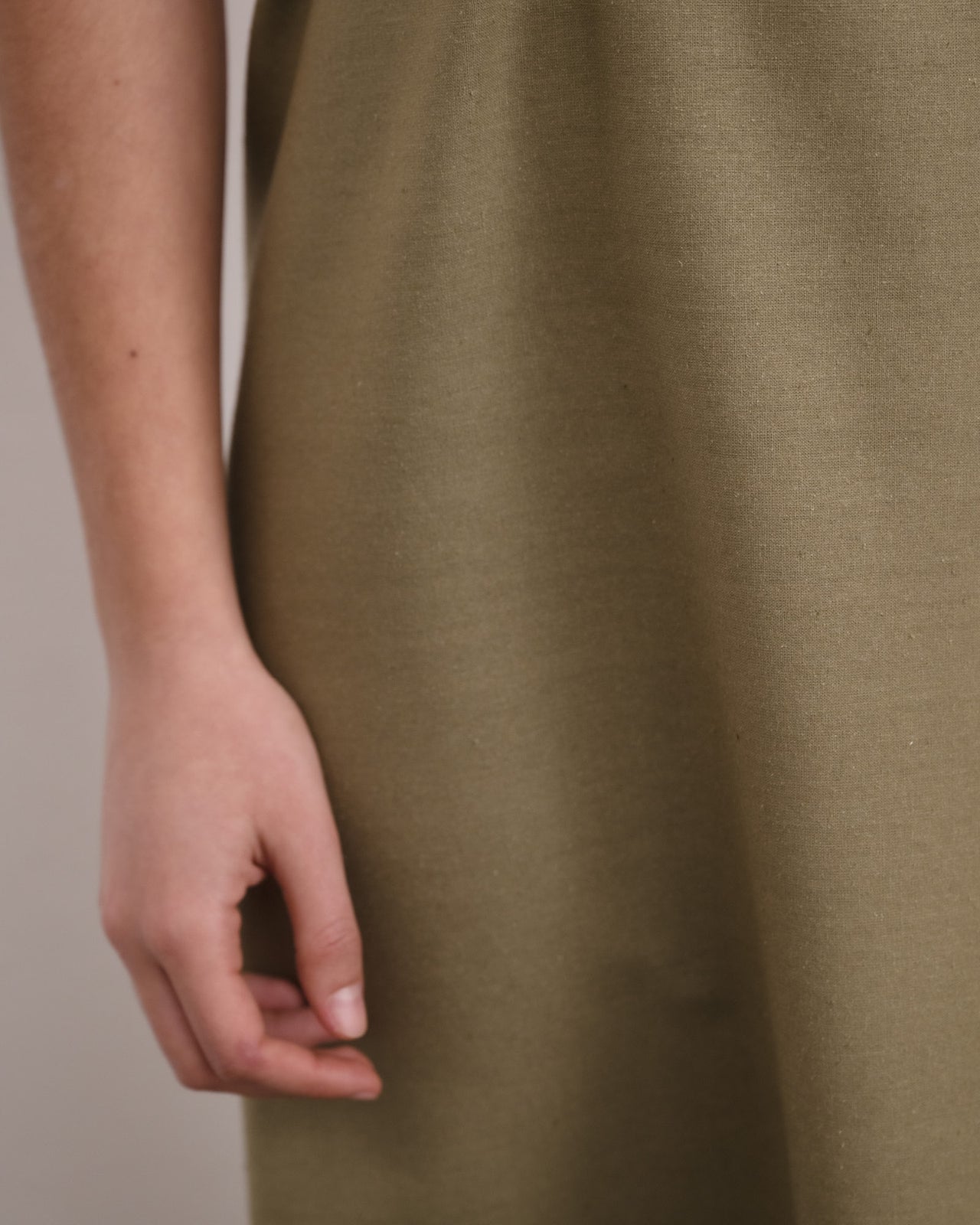 Apron Dress - Wild Silk - Lua Green