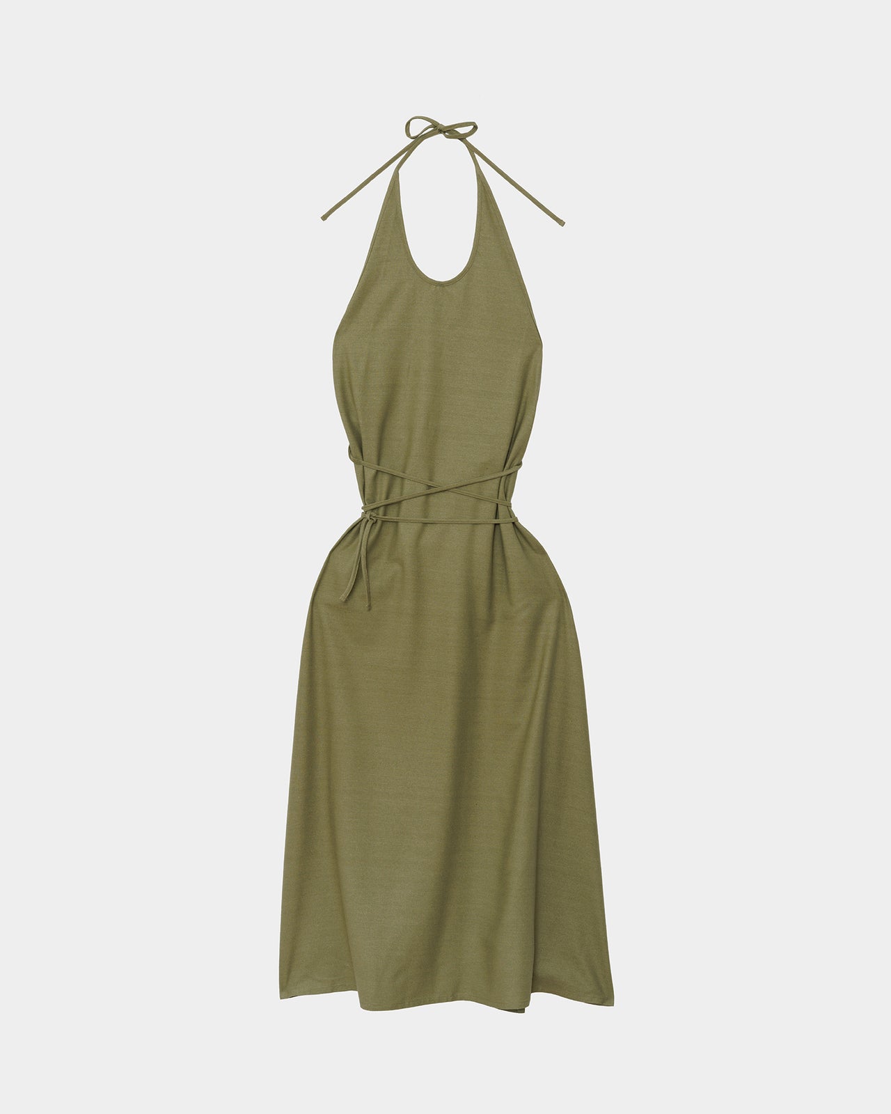 Apron Dress - Wild Silk - Lua Green