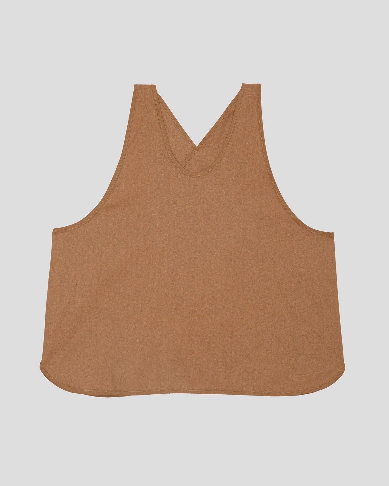 Apron Top - Wild Silk - Bath Brown
