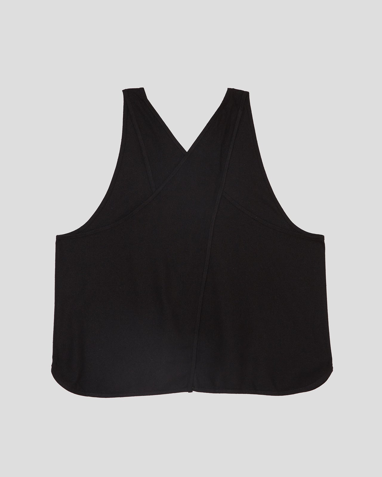 Apron Top - Wild Silk - Black