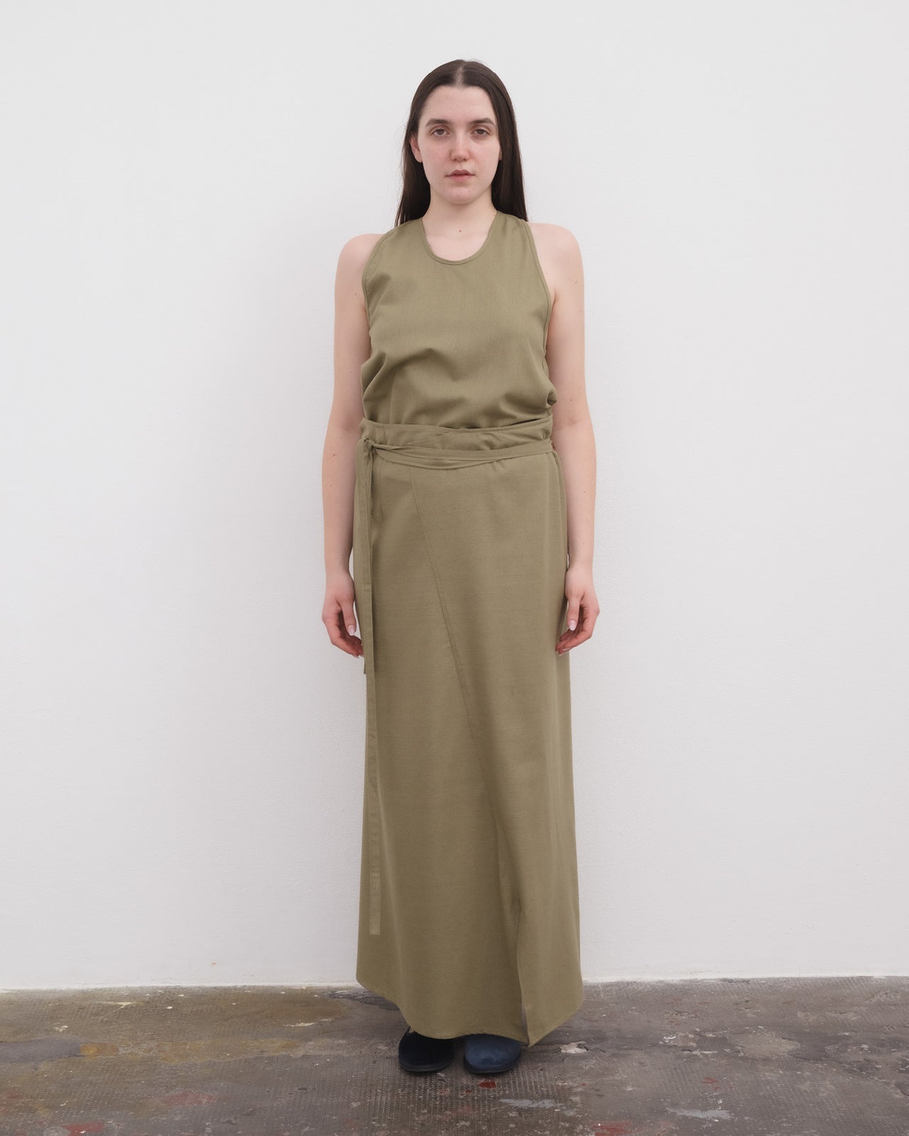 Apron Top - Wild Silk - Lua Green