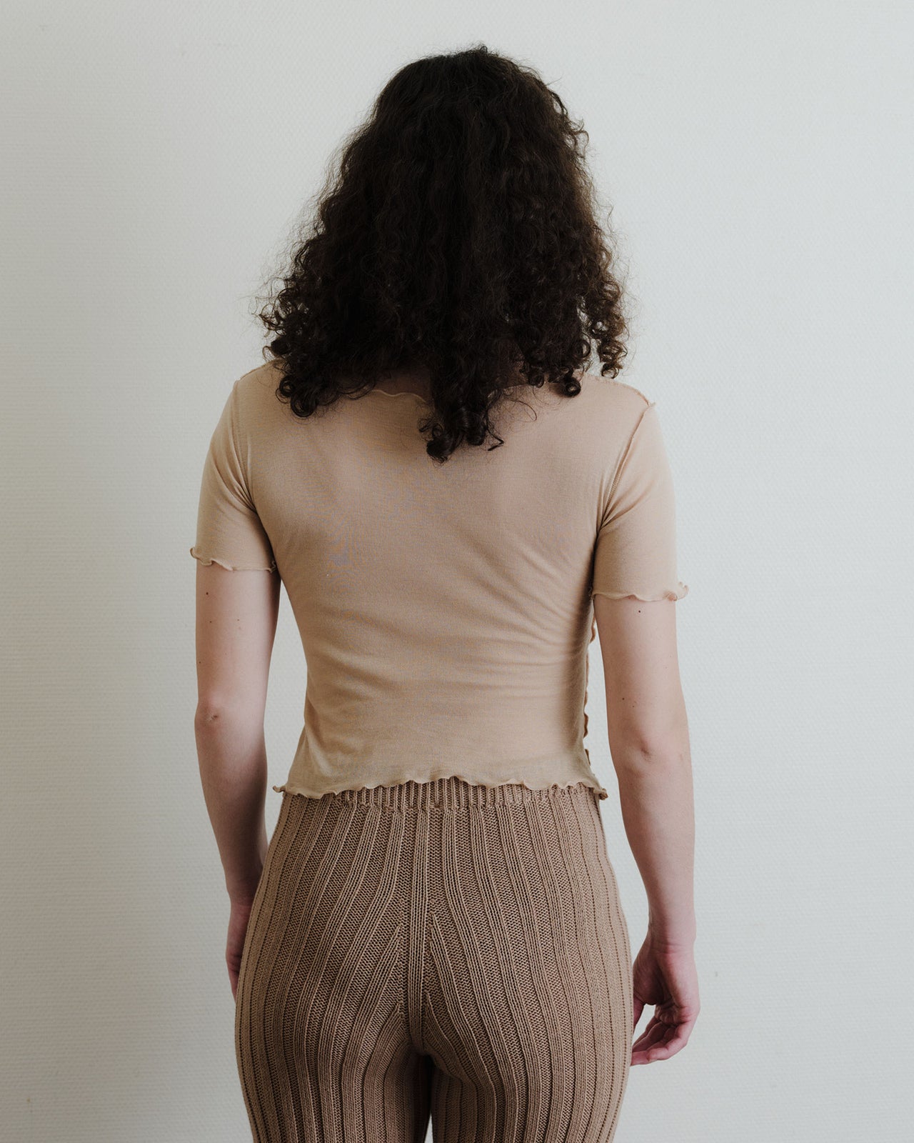 Aroostook Tee Shirt - Cotton Gaze - Rosy Camel