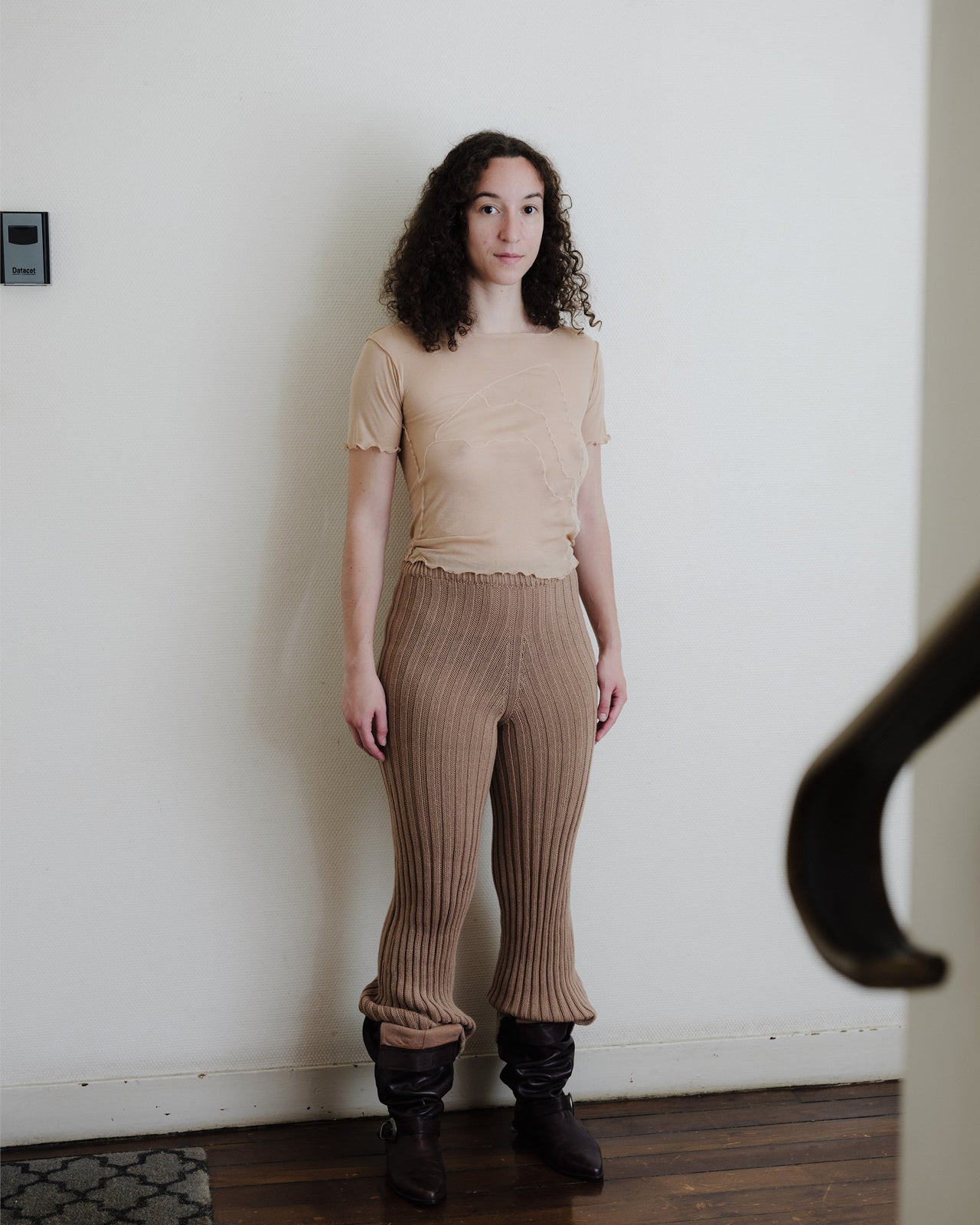 Aroostook Tee Shirt - Cotton Gaze - Rosy Camel