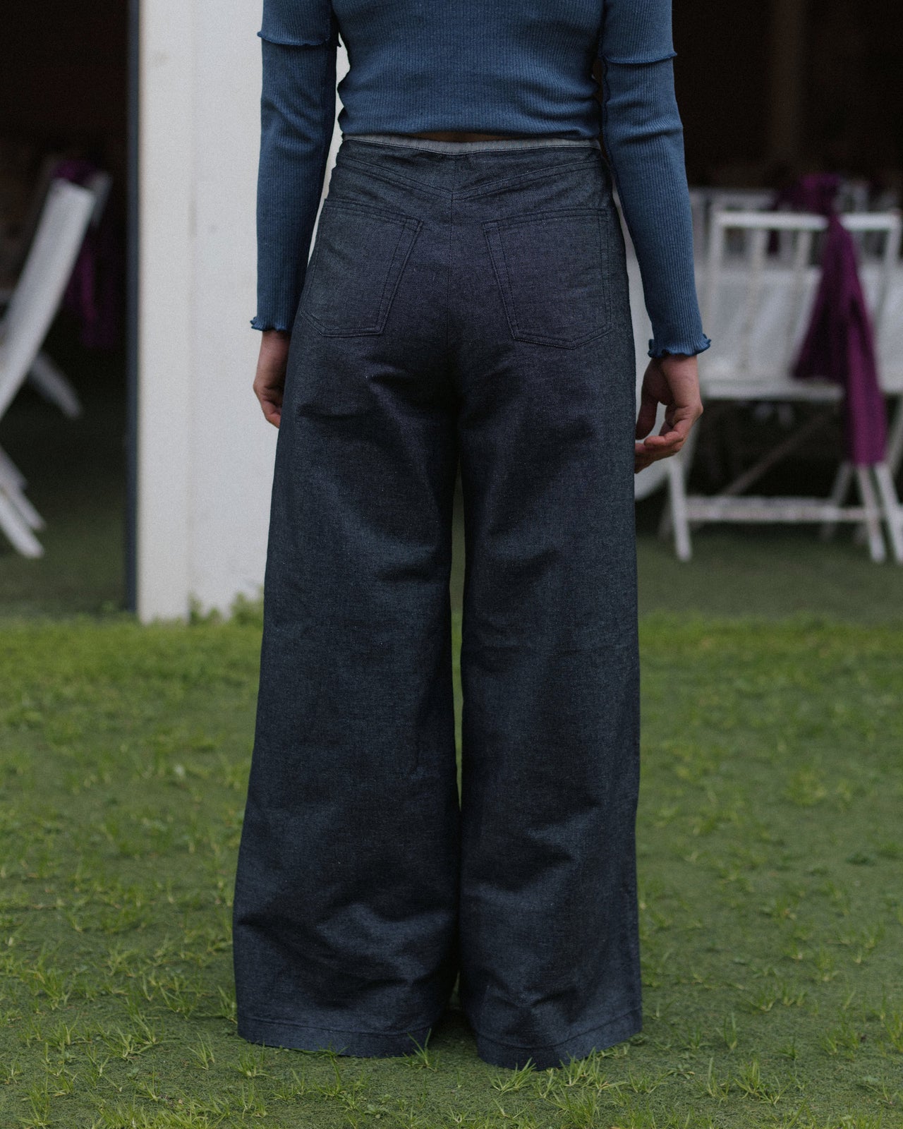 Arthur Loose Pants - Recycled Denim - Black