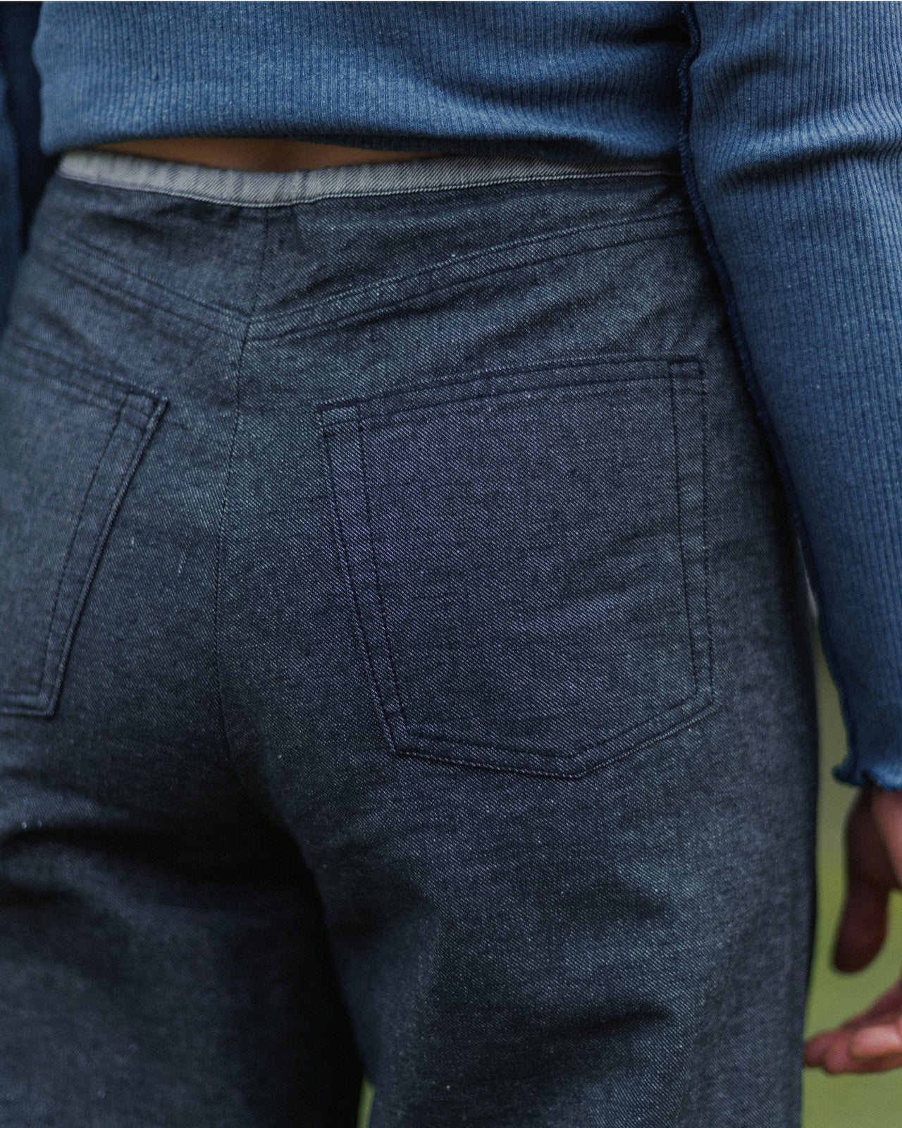 Arthur Loose Pants - Recycled Denim - Black