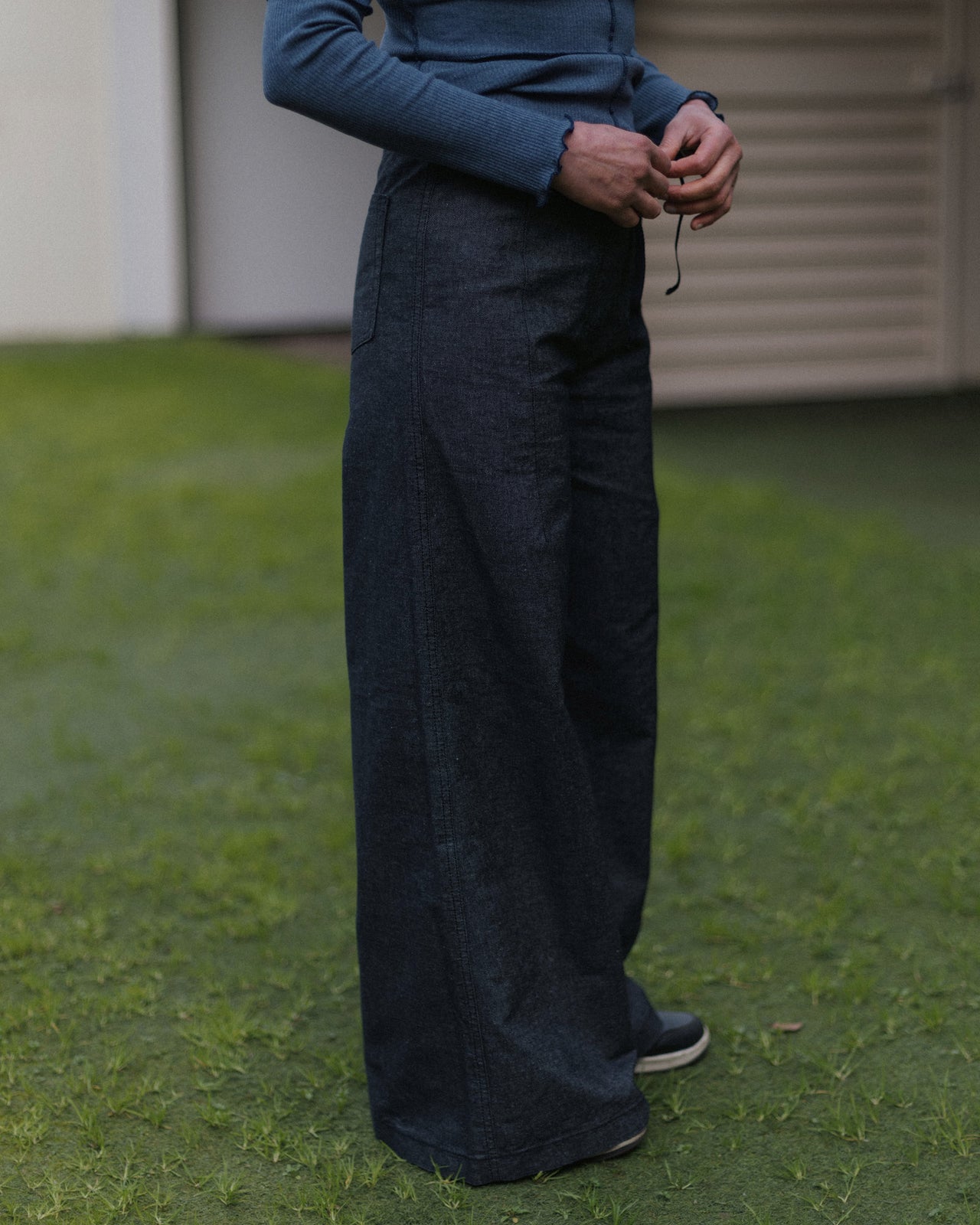 Arthur Loose Pants - Recycled Denim - Black