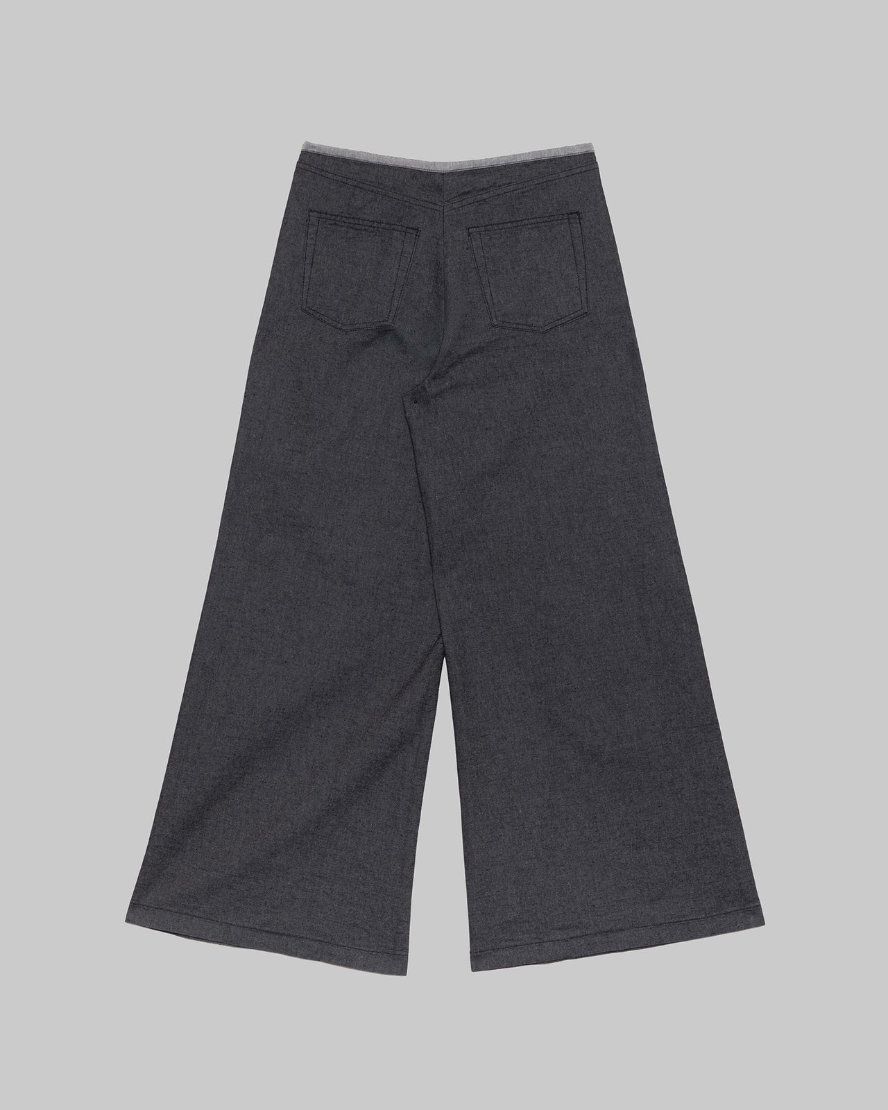 Arthur Loose Pants - Recycled Denim - Black