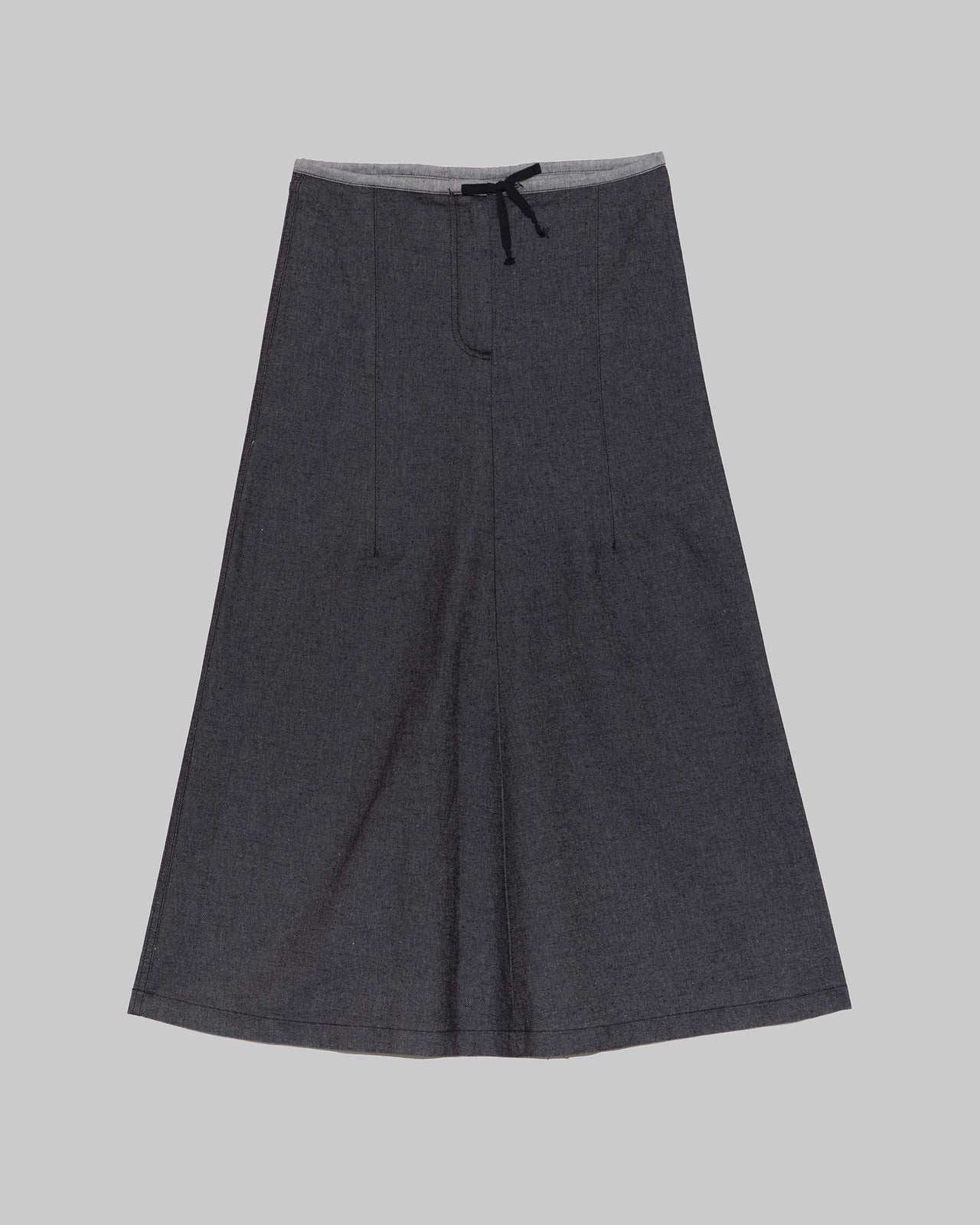 Arthur Skirt - Recycled Denim - Black