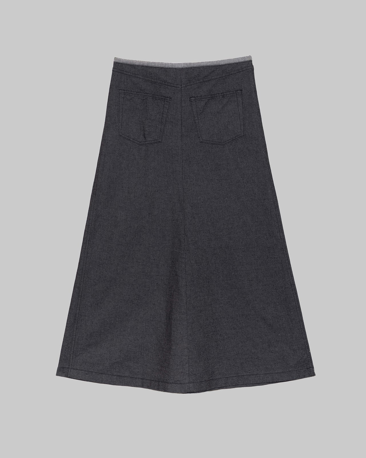 Arthur Skirt - Recycled Denim - Black