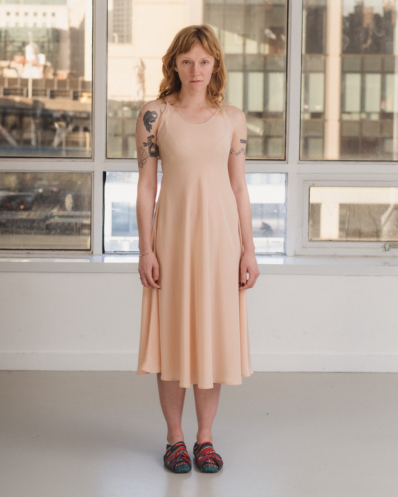 Avi Dress - Silk Crepe - Baro Pink