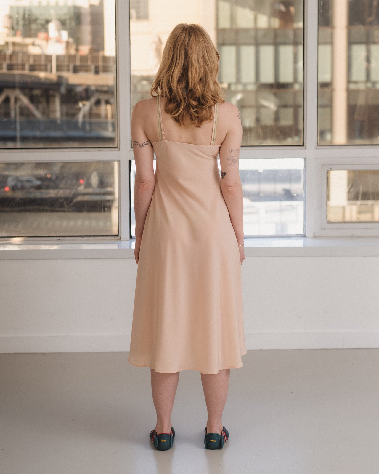 Avi Dress - Silk Crepe - Baro Pink