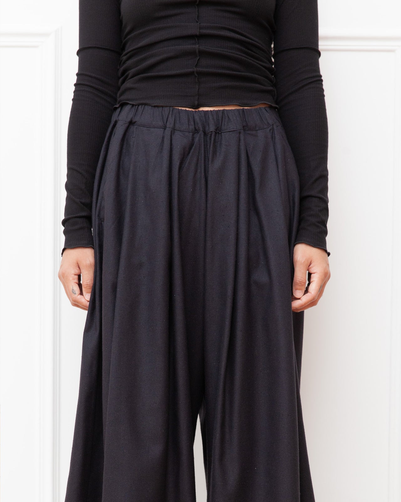 Avi Pants - Wild Silk - Black