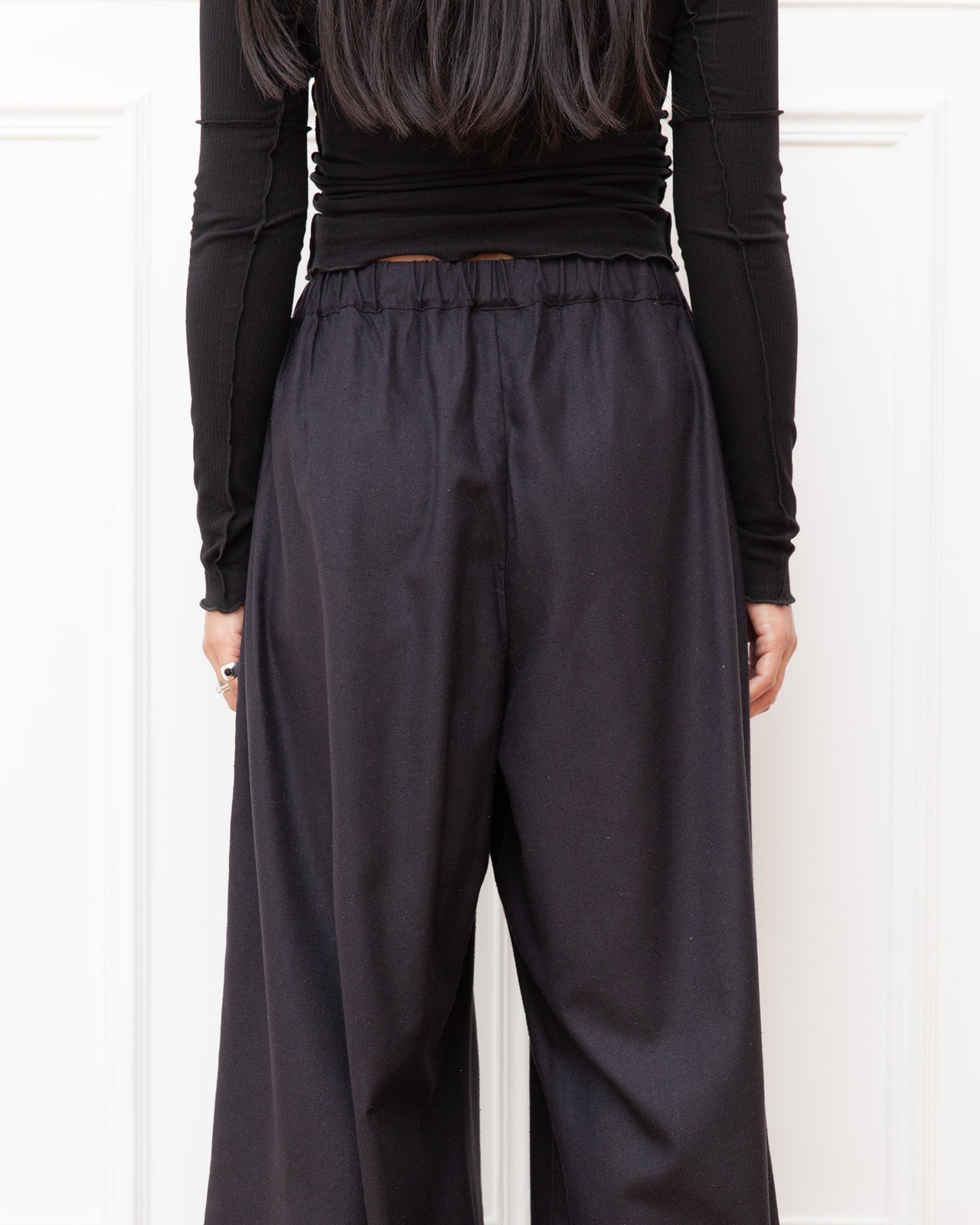 Avi Pants - Wild Silk - Black