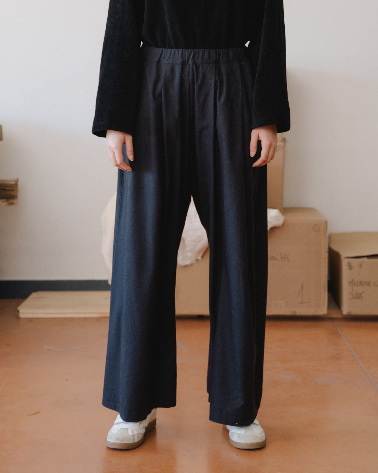 Avi Pants - Wild Silk - Black