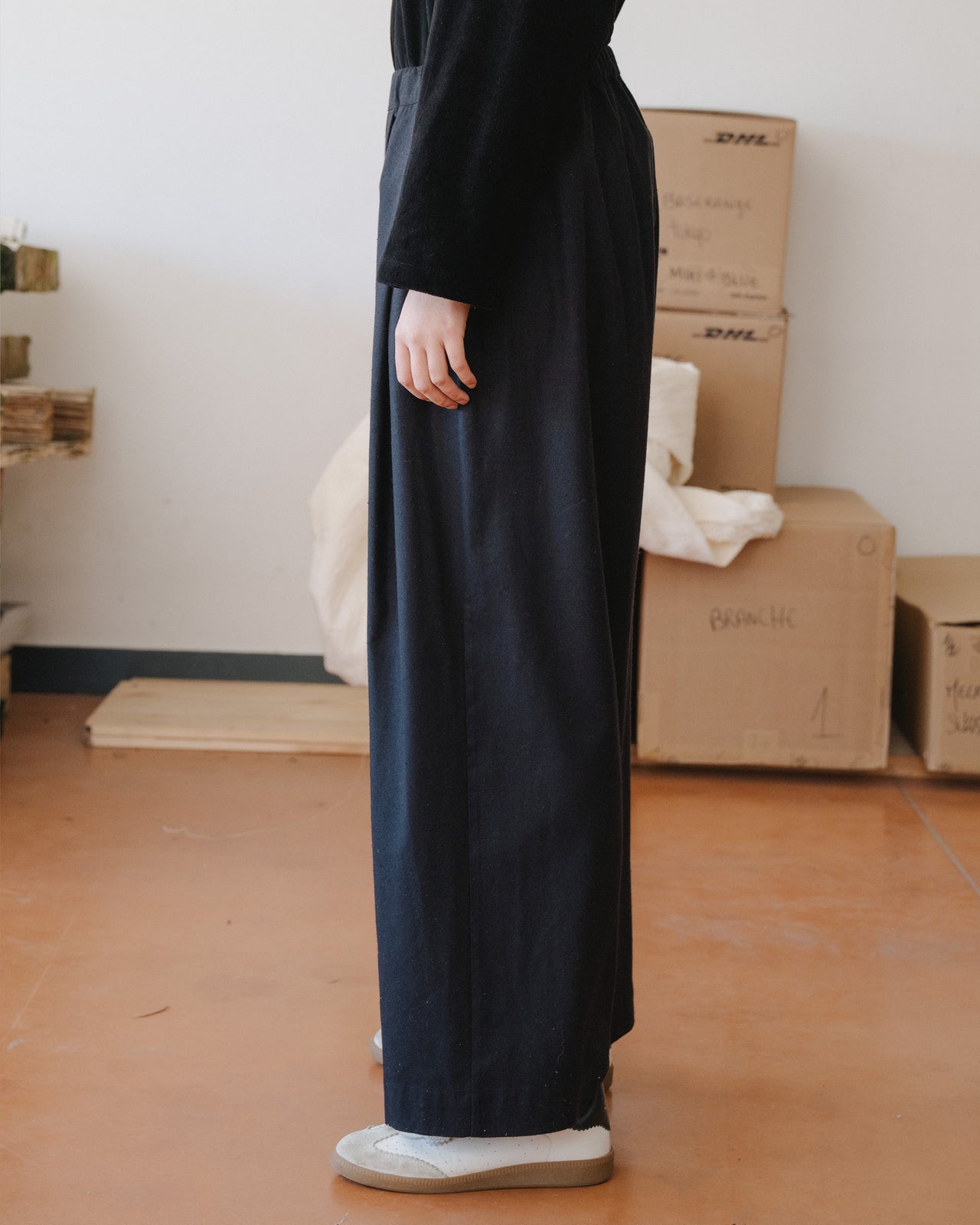 Avi Pants - Wild Silk - Black