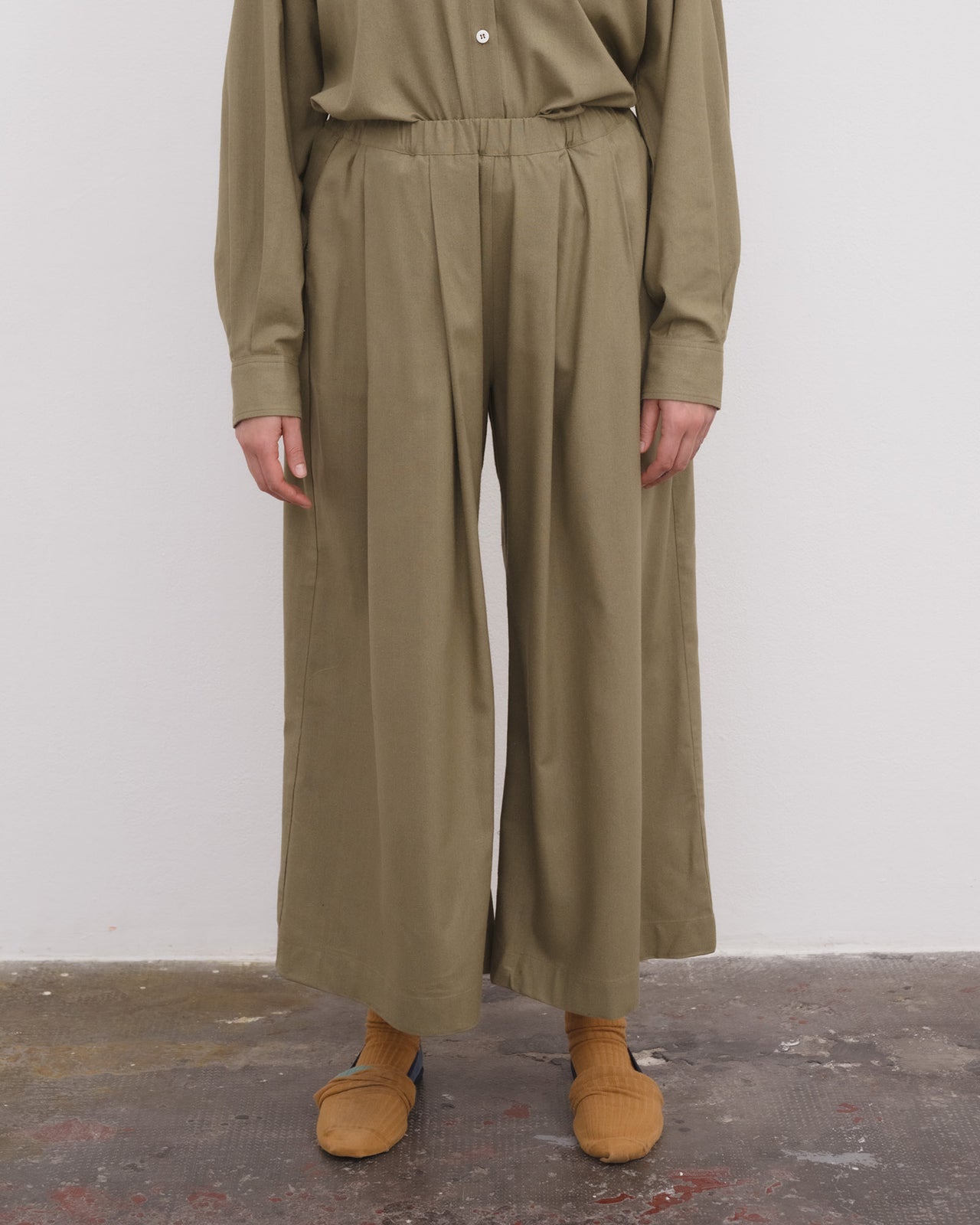 Avi Pants - Wild Silk - Lua Green