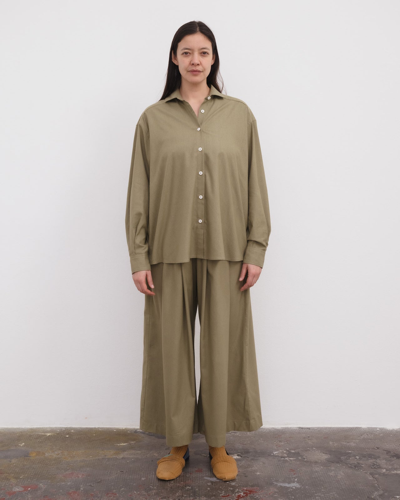 Avi Pants - Wild Silk - Lua Green