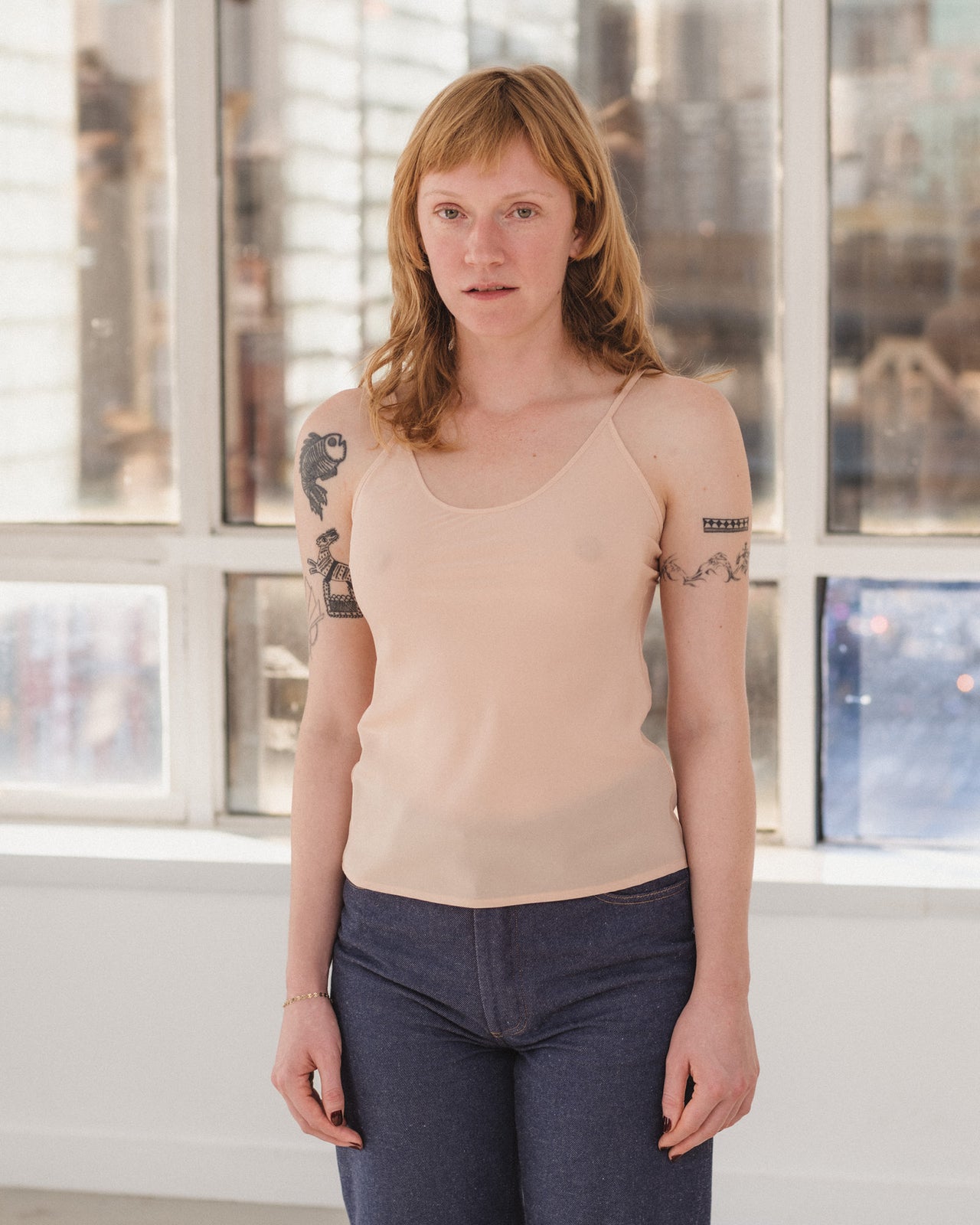 Avi Top - Silk Crepe - Baro Pink