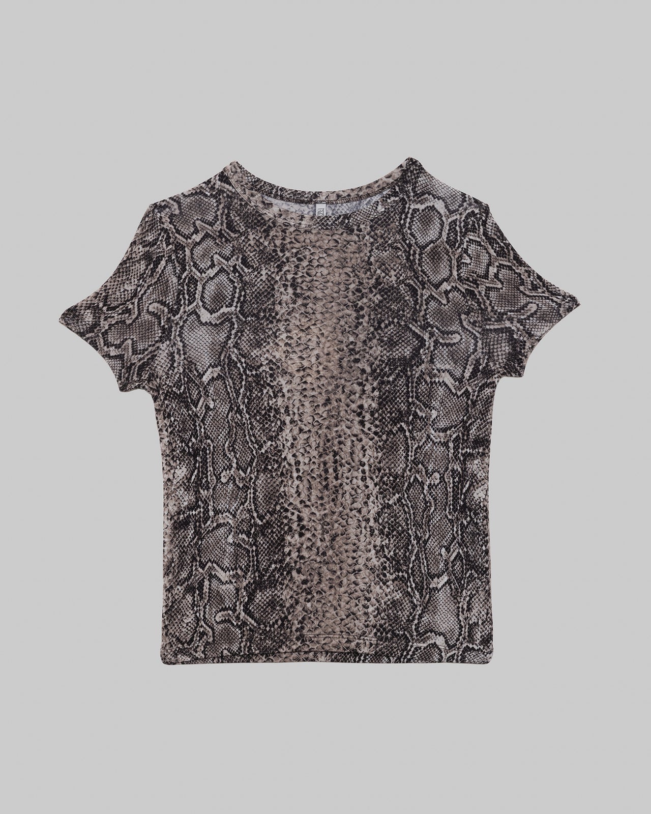 Bead Tee Shirt - Circulose Jersey - Snake
