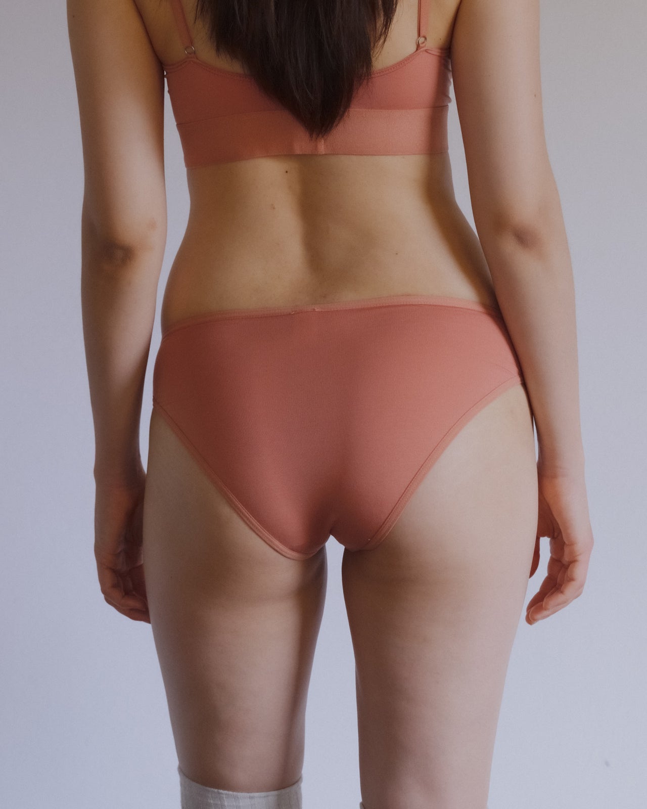 Bell Pants - Bamboo Lyocell - Branch Terracotta