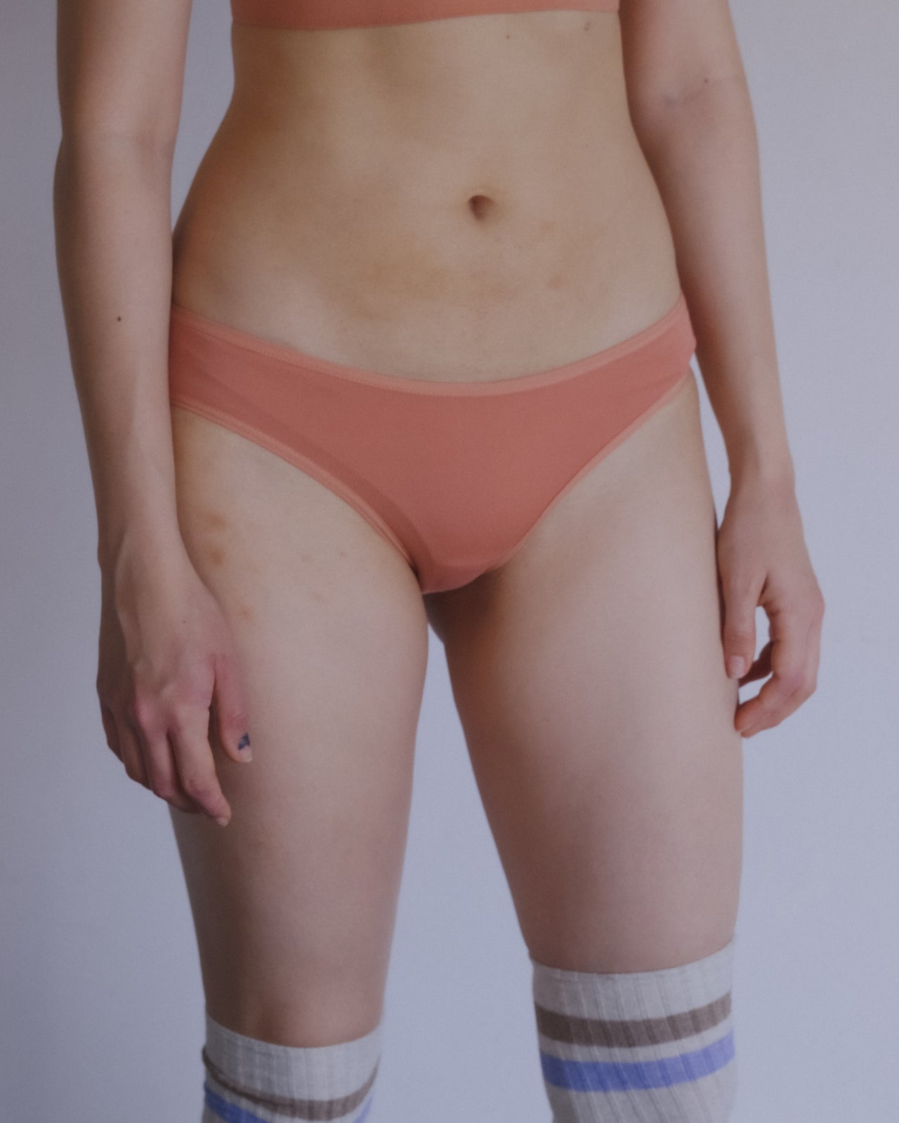 Bell Pants - Bamboo Lyocell - Branch Terracotta