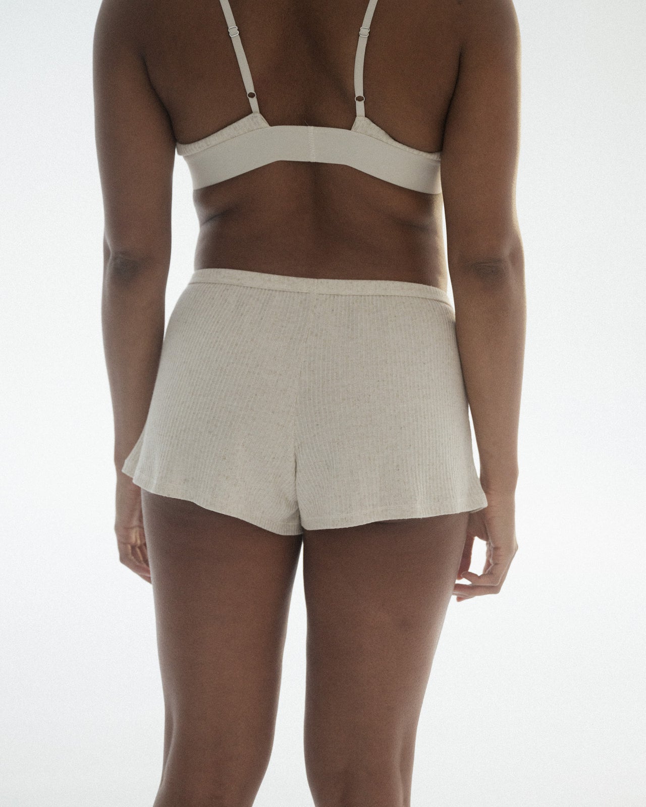Bell Shorts - Ecovero Viscose Nettle - Undyed
