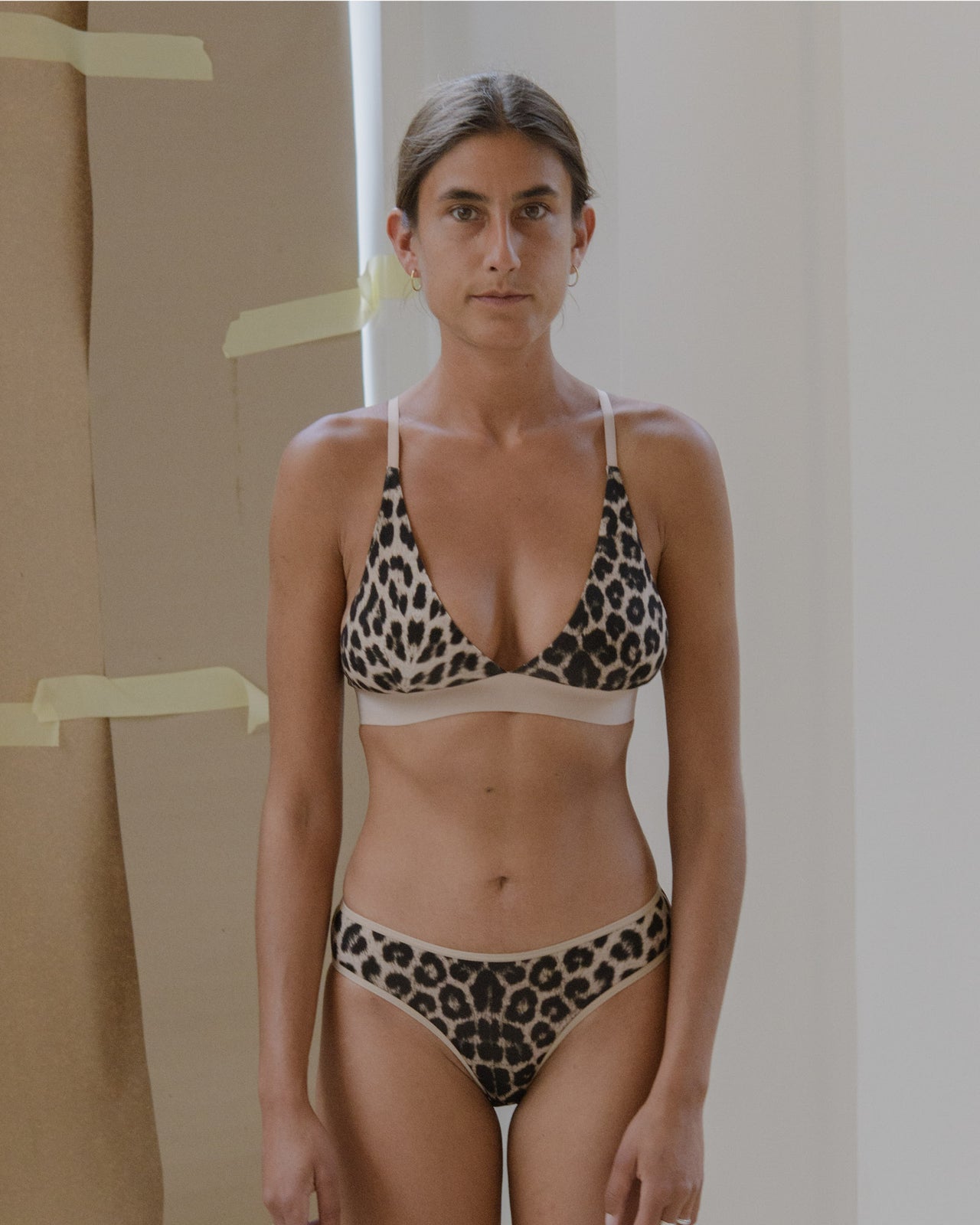 Bell Pants - Bamboo Lyocell - Leopard/Haptic