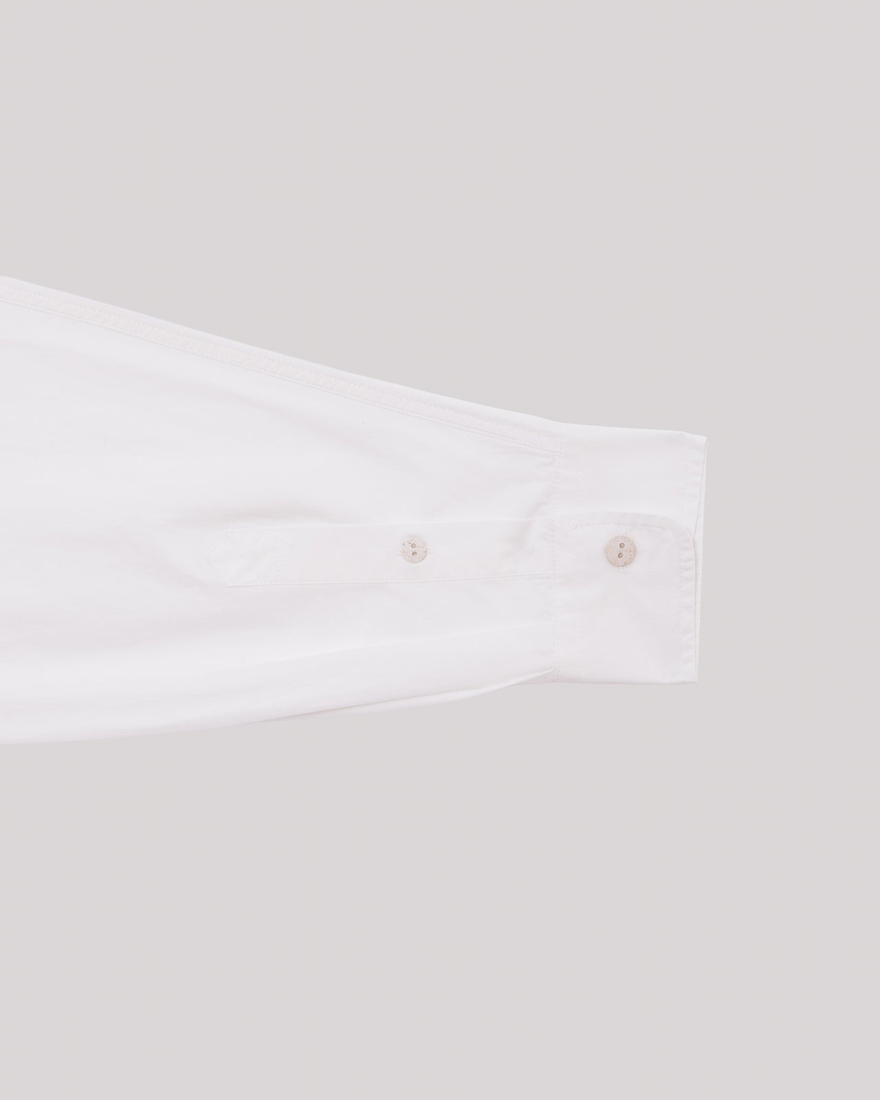 Bent Shirt - Organic Cotton Poplin - Off White